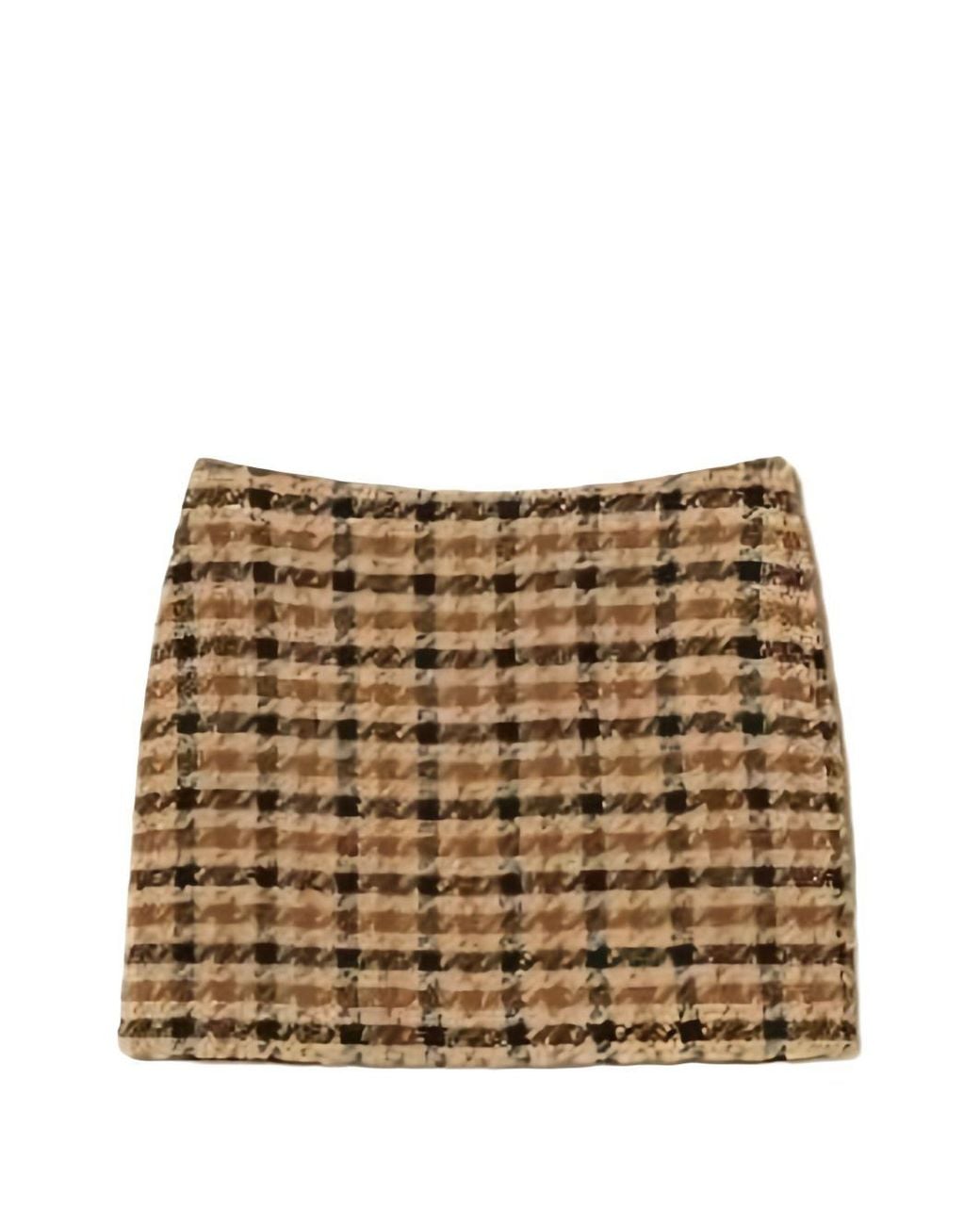 Twinset Metallic Skirt