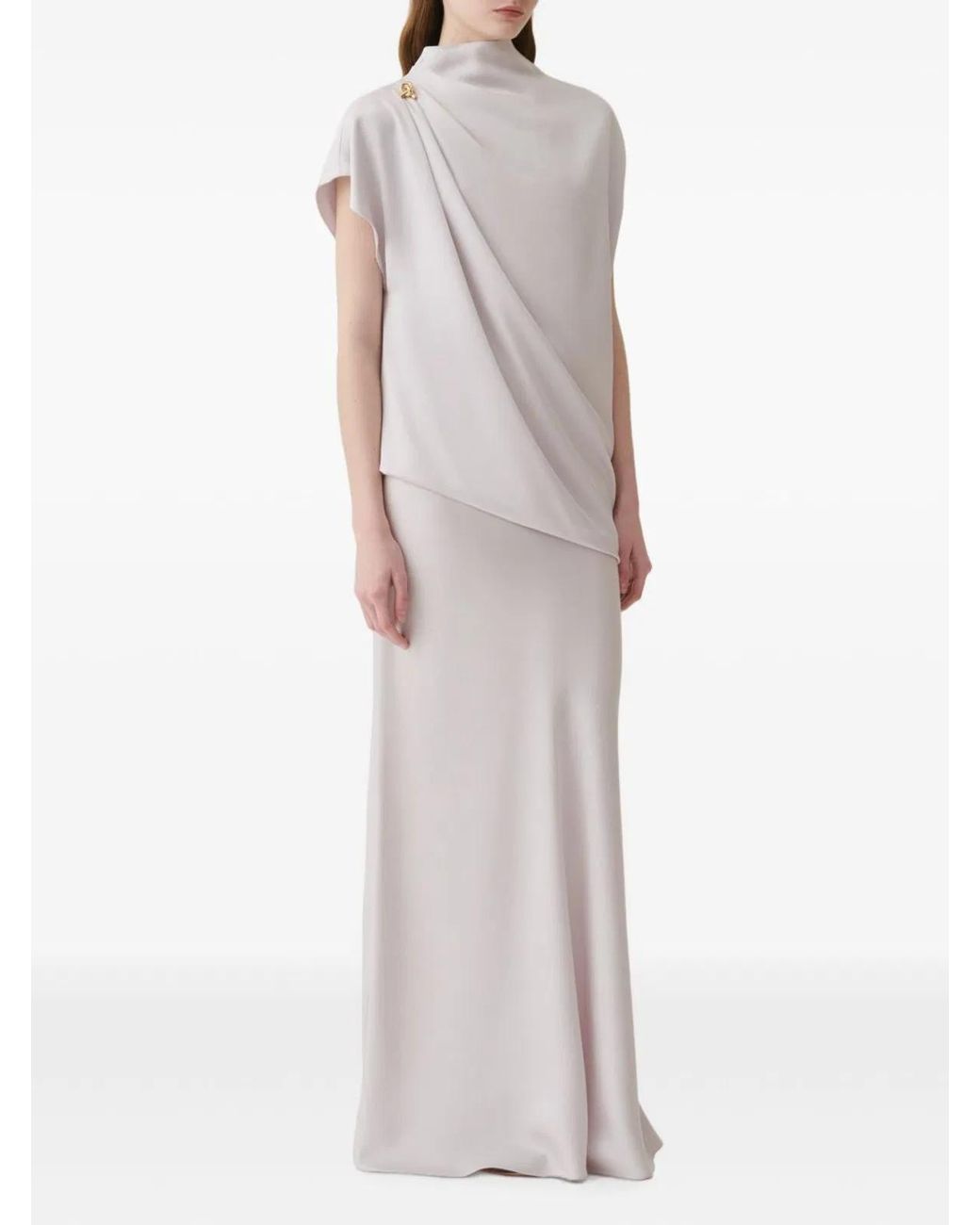 Fabiana Filippi White Long Skirt