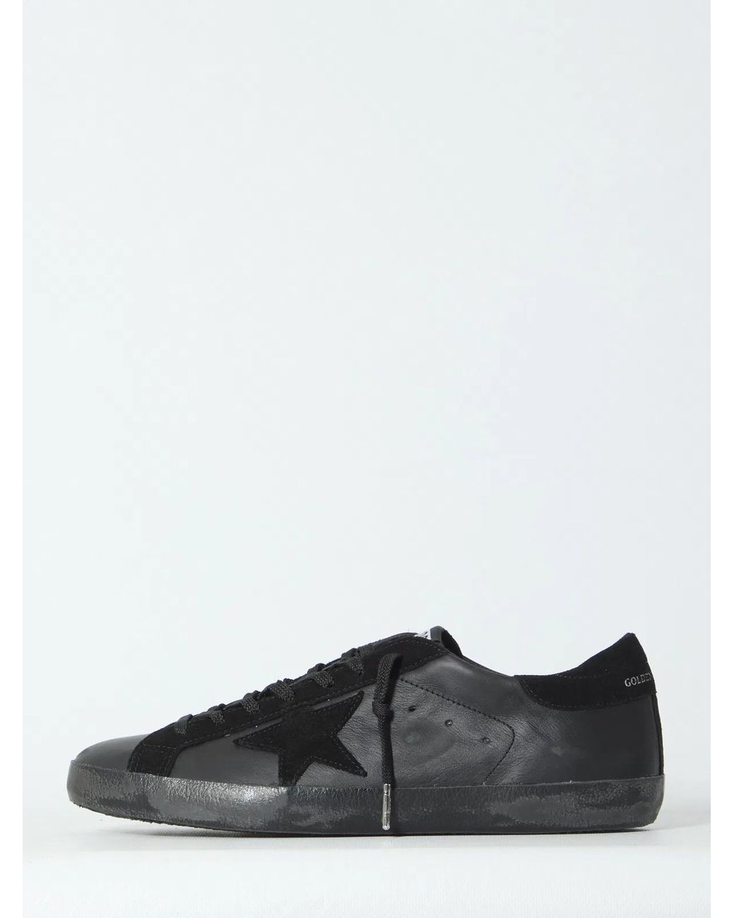 Golden Goose Deluxe Brand White Super Star Sneakers for men