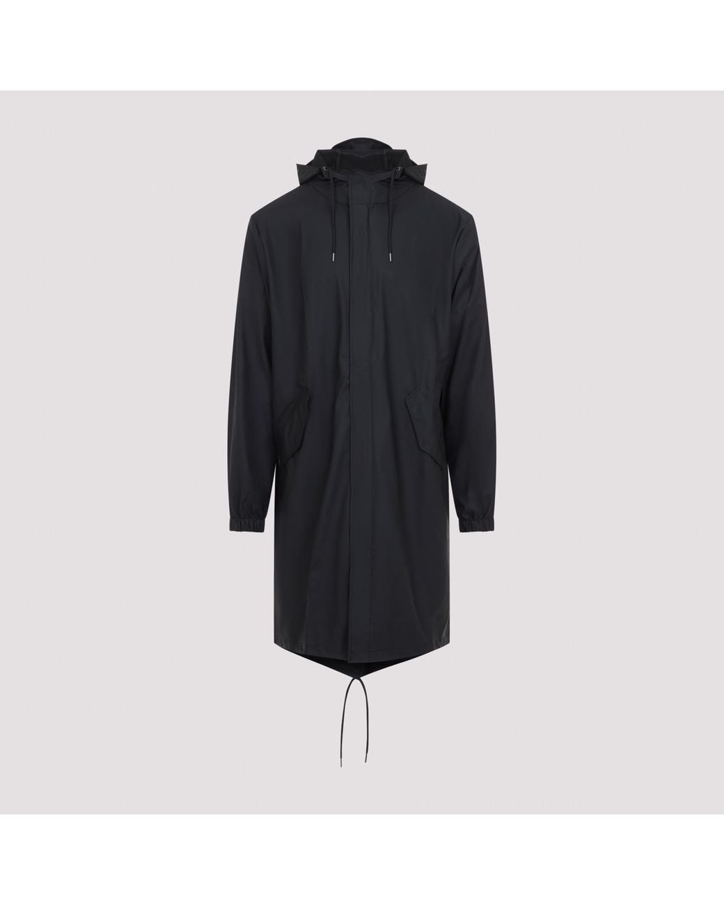 Rains Blue Fishtail Parka for men