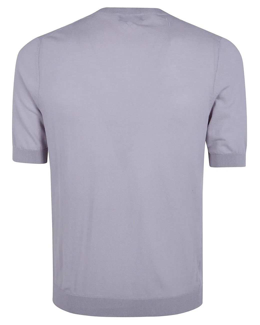 Ballantyne Purple Short Sleeve Pullover for men