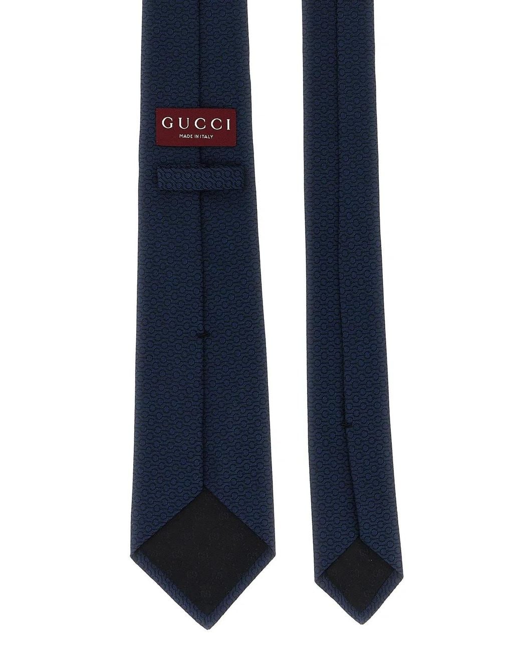 Gucci Blue 'Morsetto Tie for men