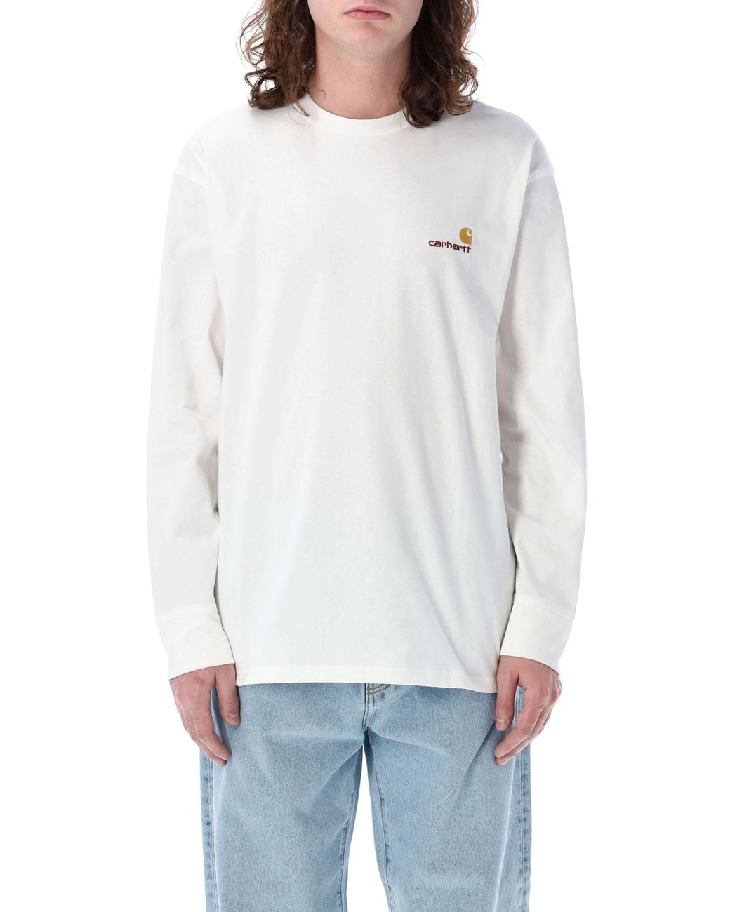 Carhartt White American Script/S T-Shirt for men