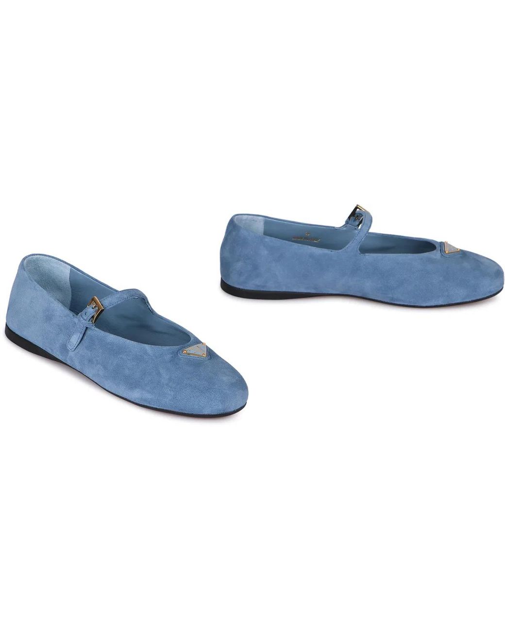 Prada Blue Low Shoes