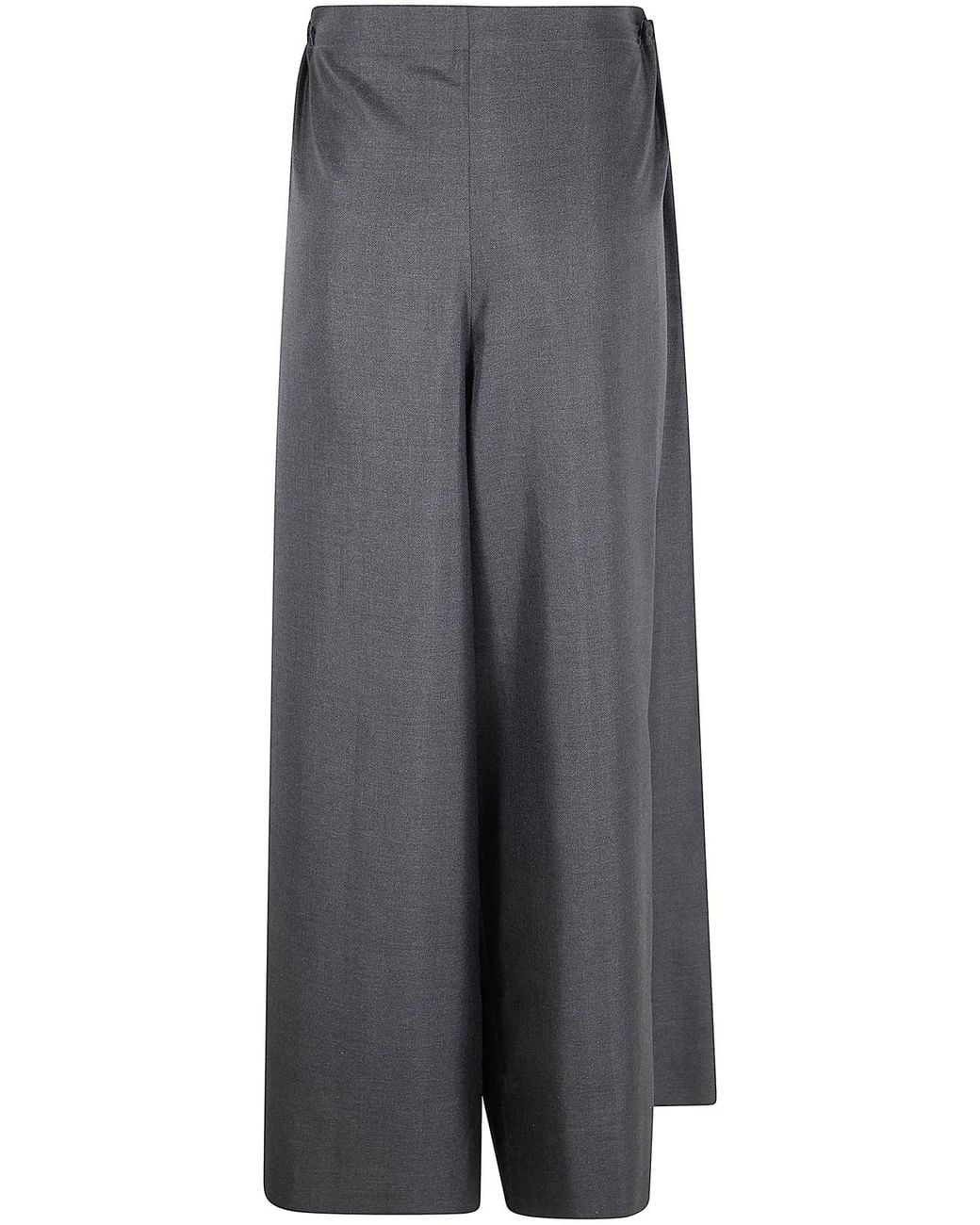 Daniela Gregis Gray Trousers "Tognon"