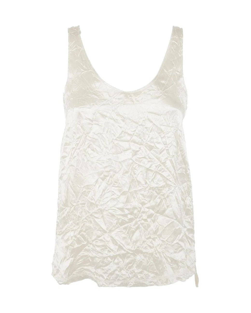 Lanvin White Stylish Tank Top