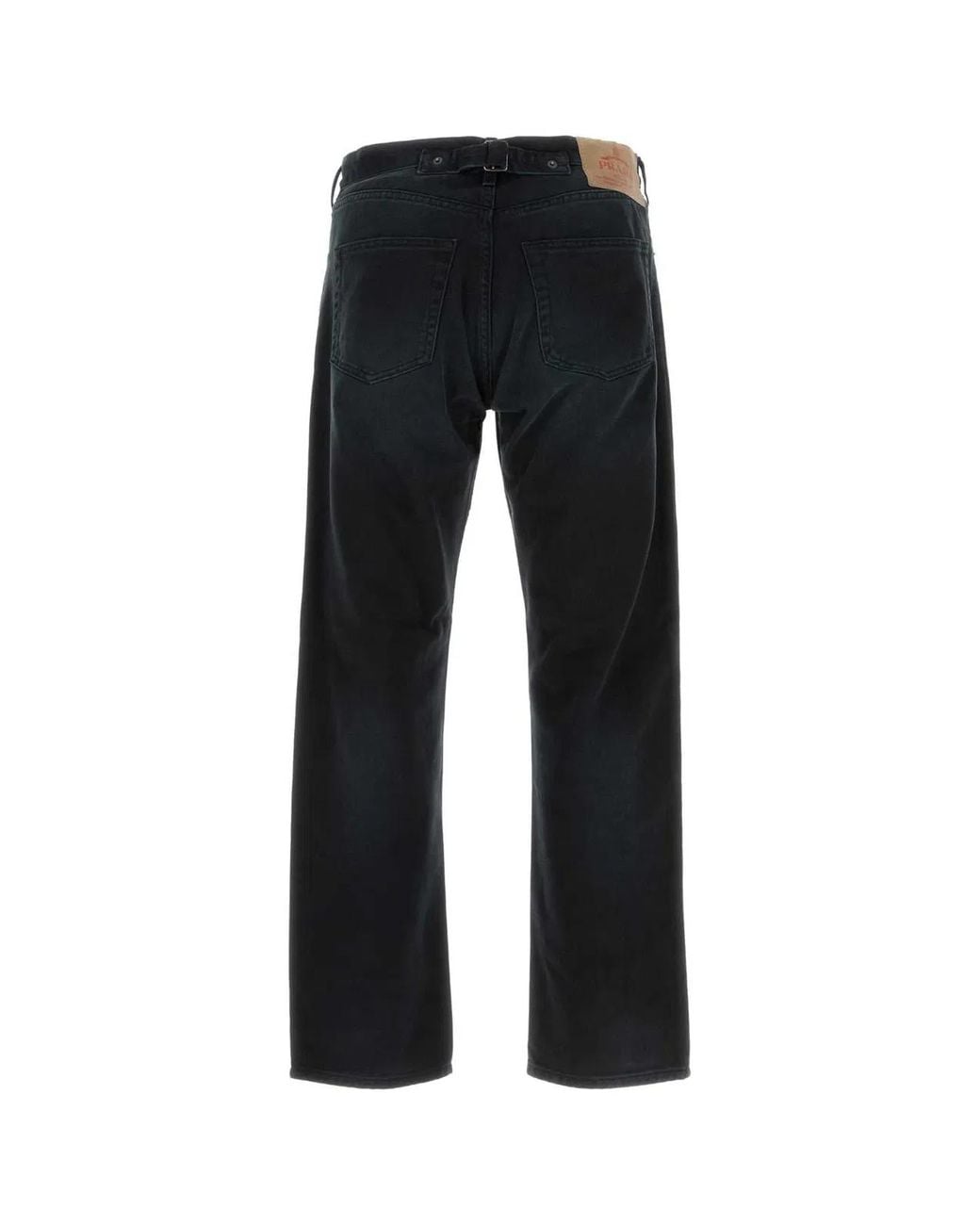 Prada Black Straight Leg Jeans