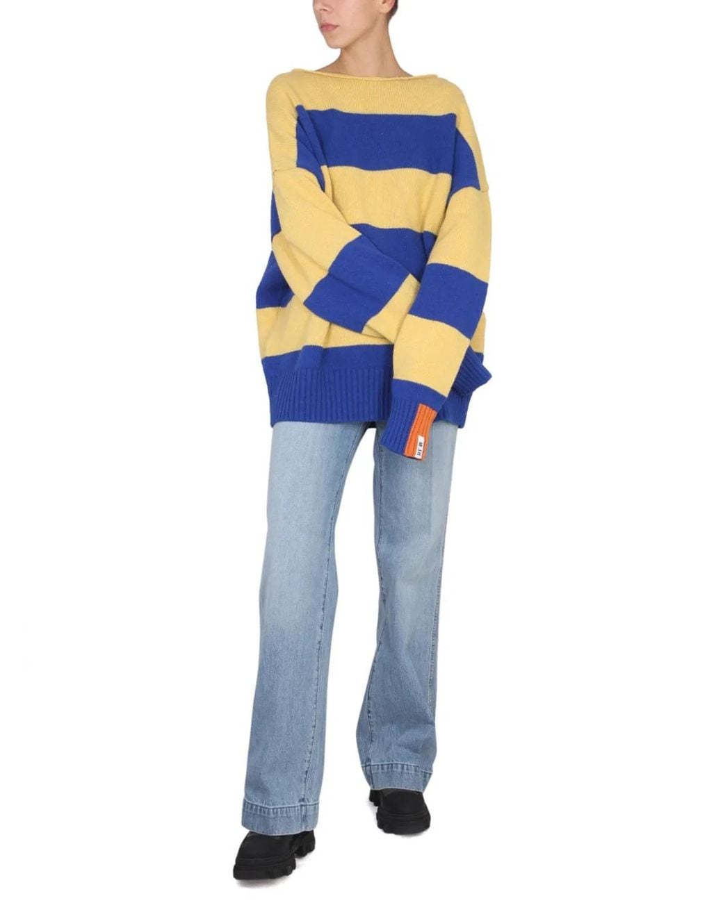 RIGHT FOR Blue Striped Shirt