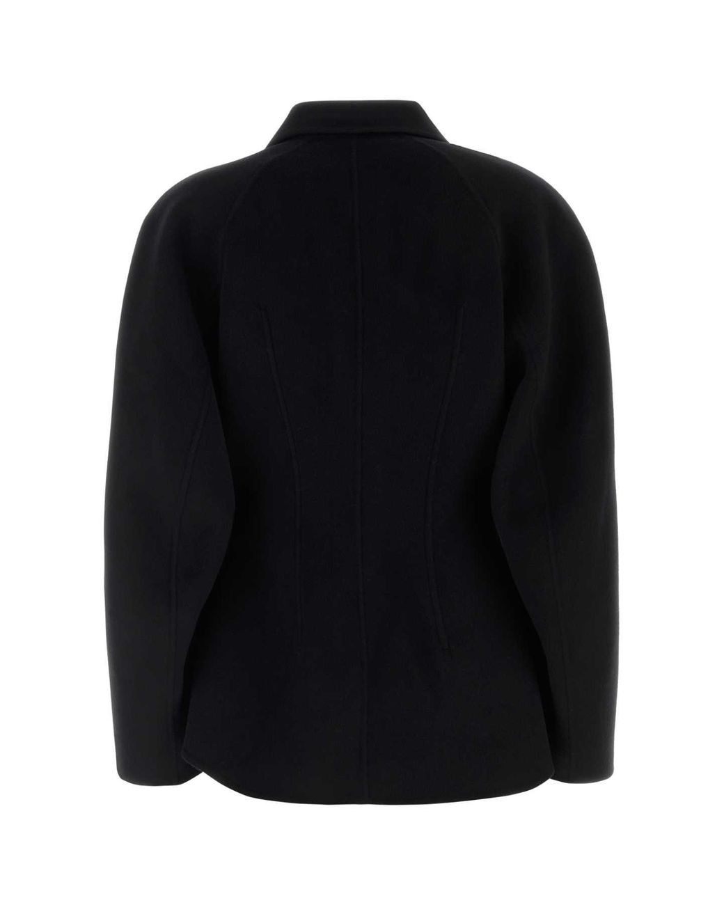 Rohe Black Rohe Double-Faced Sculptural Jacket