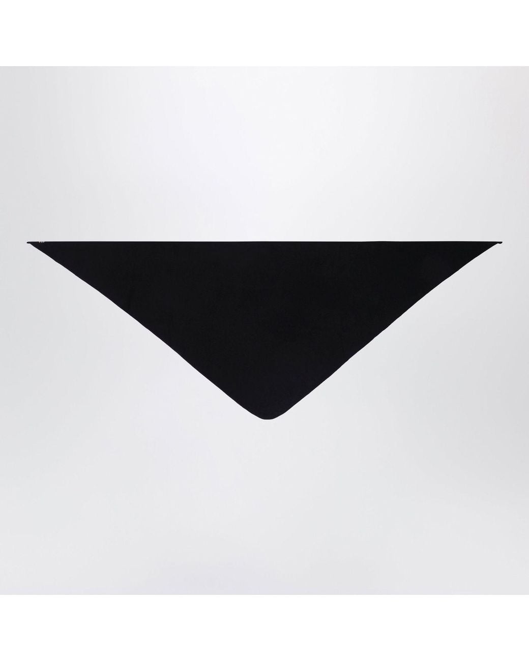 Extreme Cashmere Black Triangular Cashmere Scarf