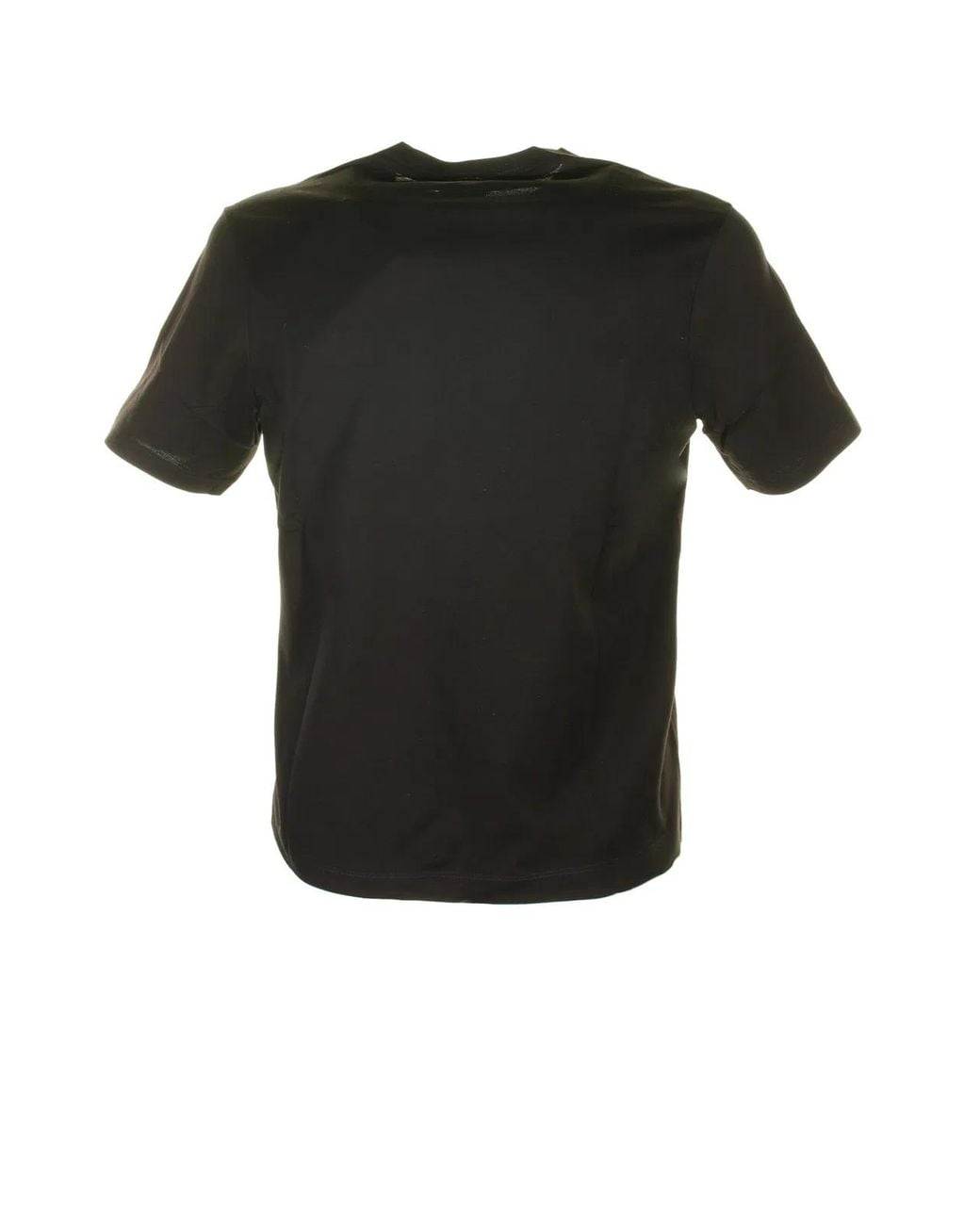 Paul & Shark Black Paul & Shark T-Shirt With Logo for men