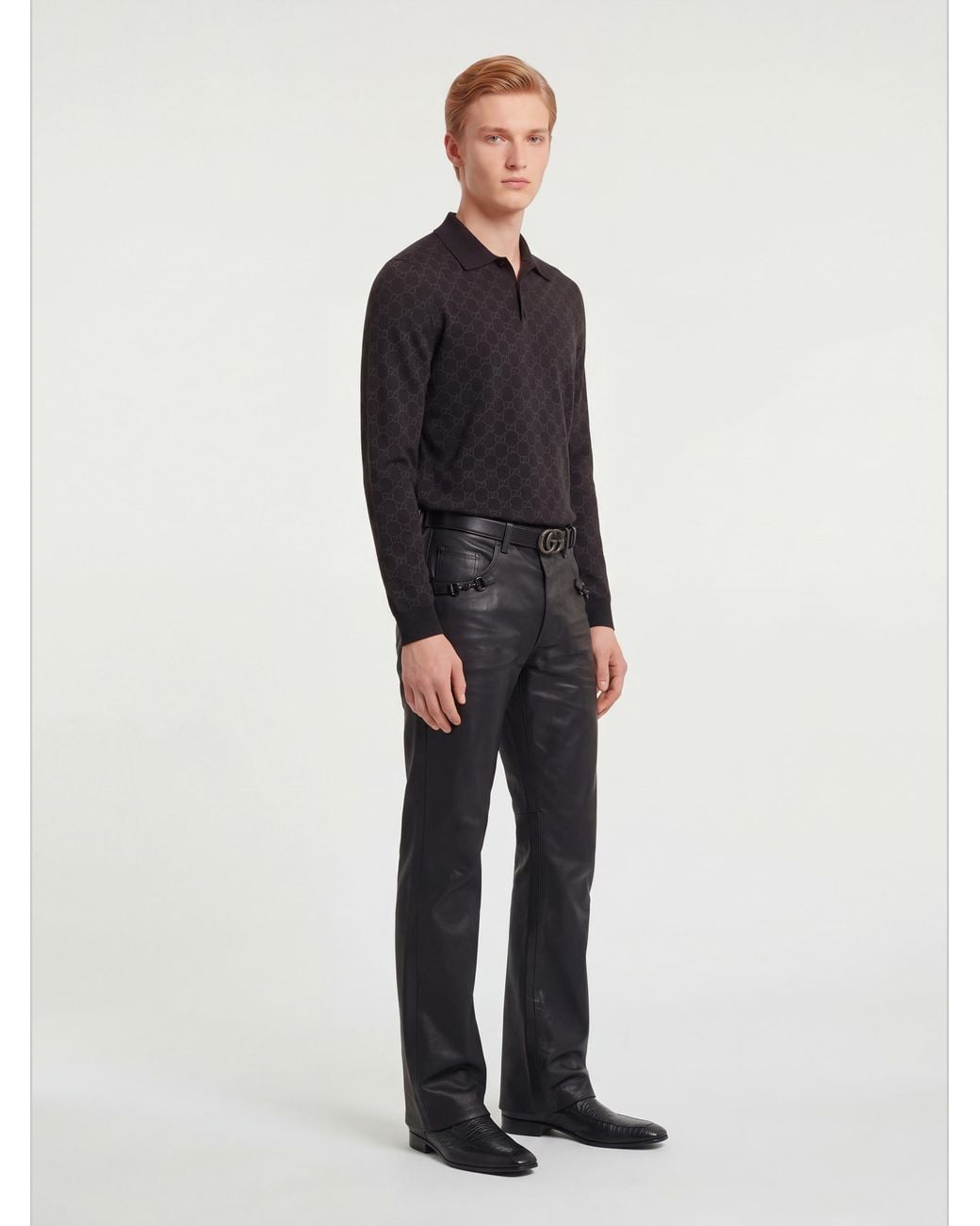 Gucci Black Flare Pants for men