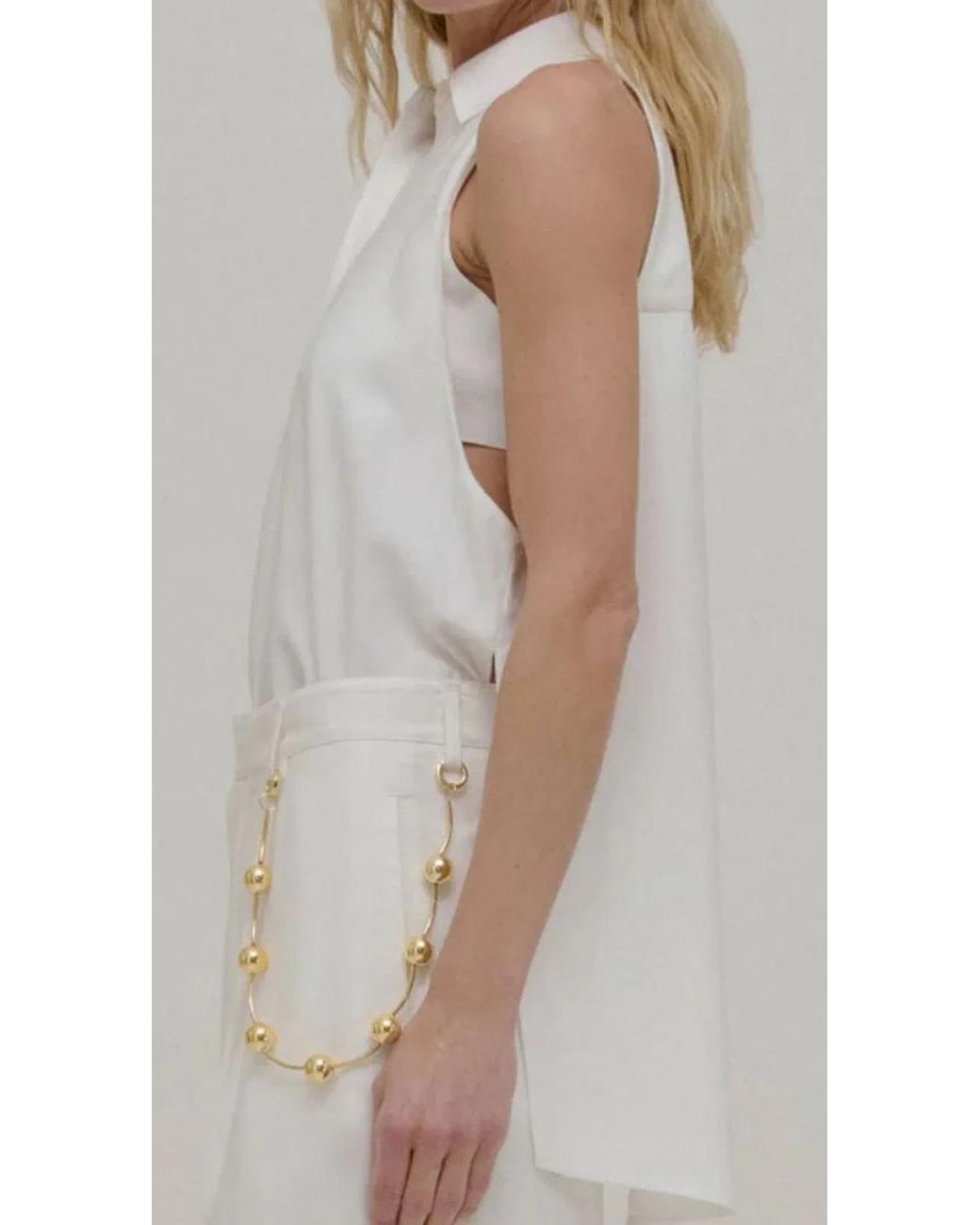 DARKPARK White Cotton Shirt