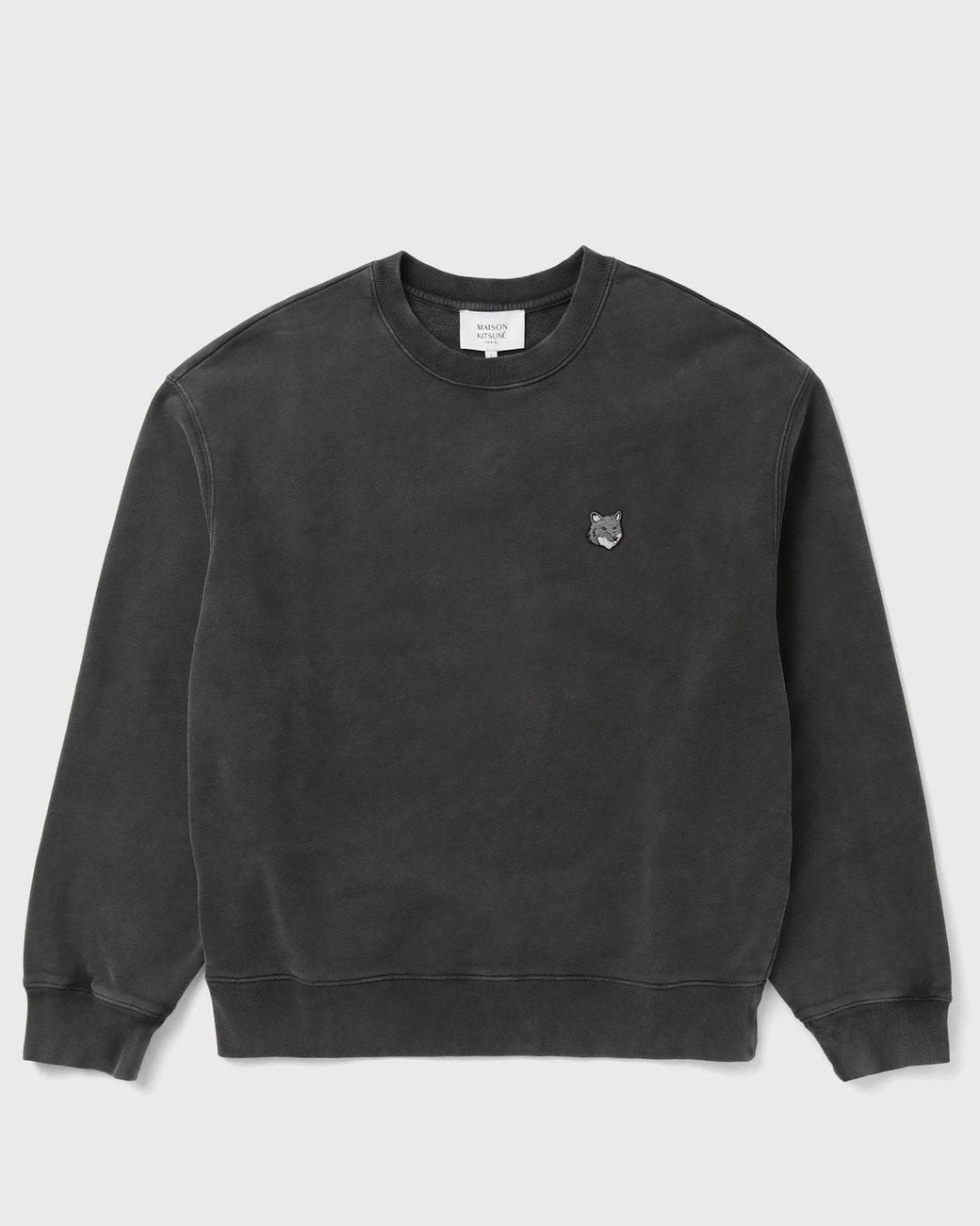Maison Kitsuné Black Fox Head Faded Comfort Sweatshirt for men