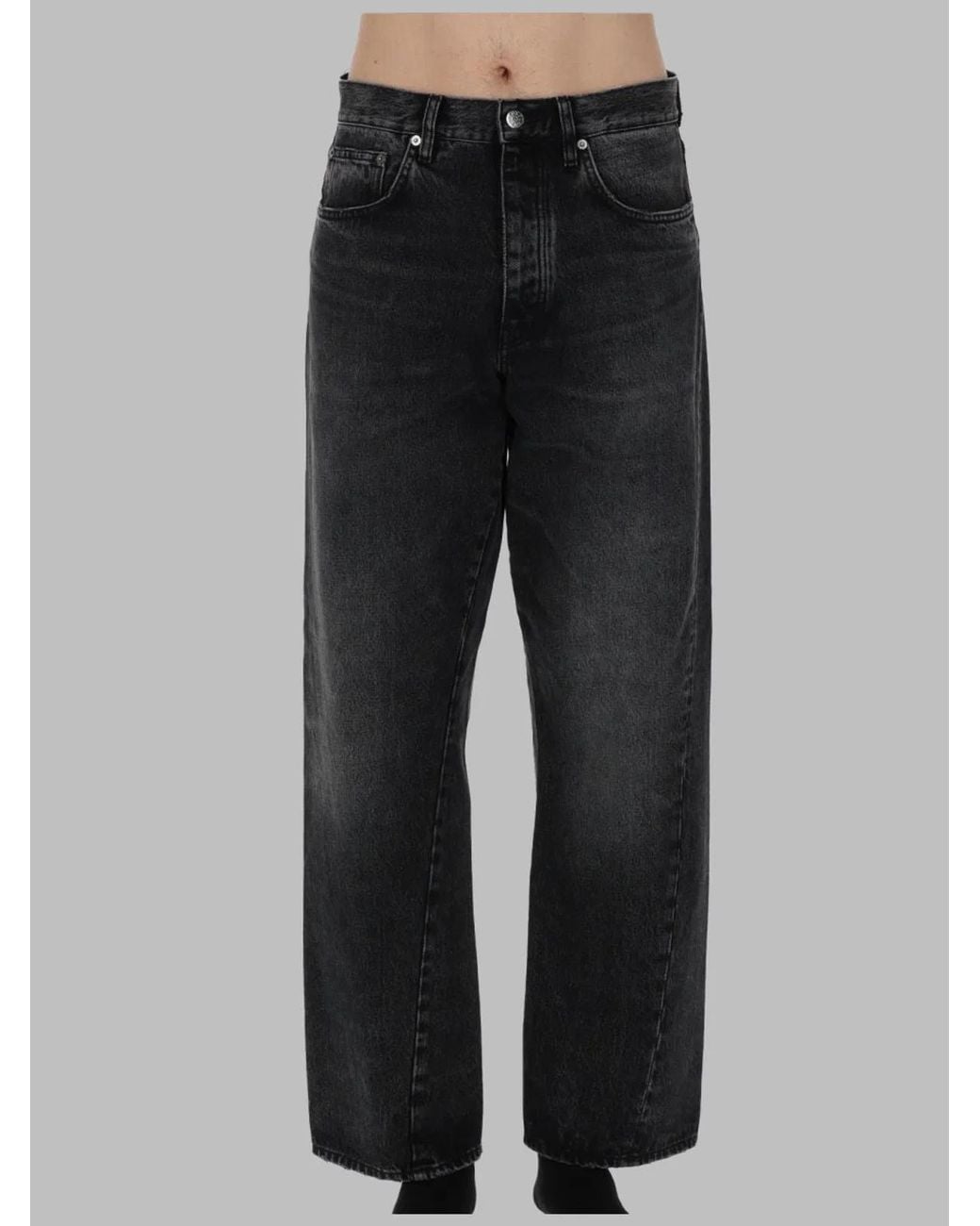 sunflower Black Jeans "Wide Twist" for men