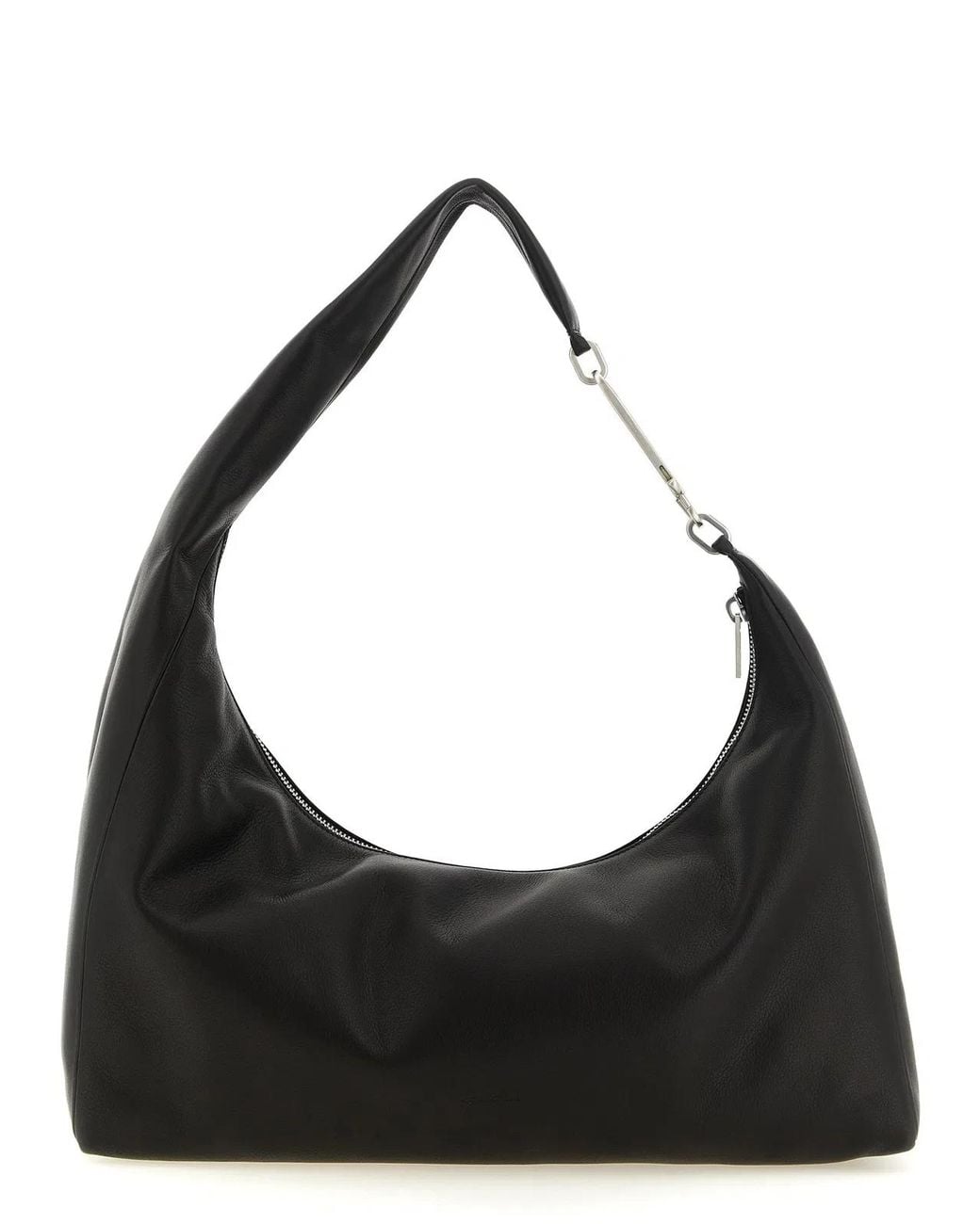 Rick Owens Black 'Cropped Gemini' Shoulder Bag