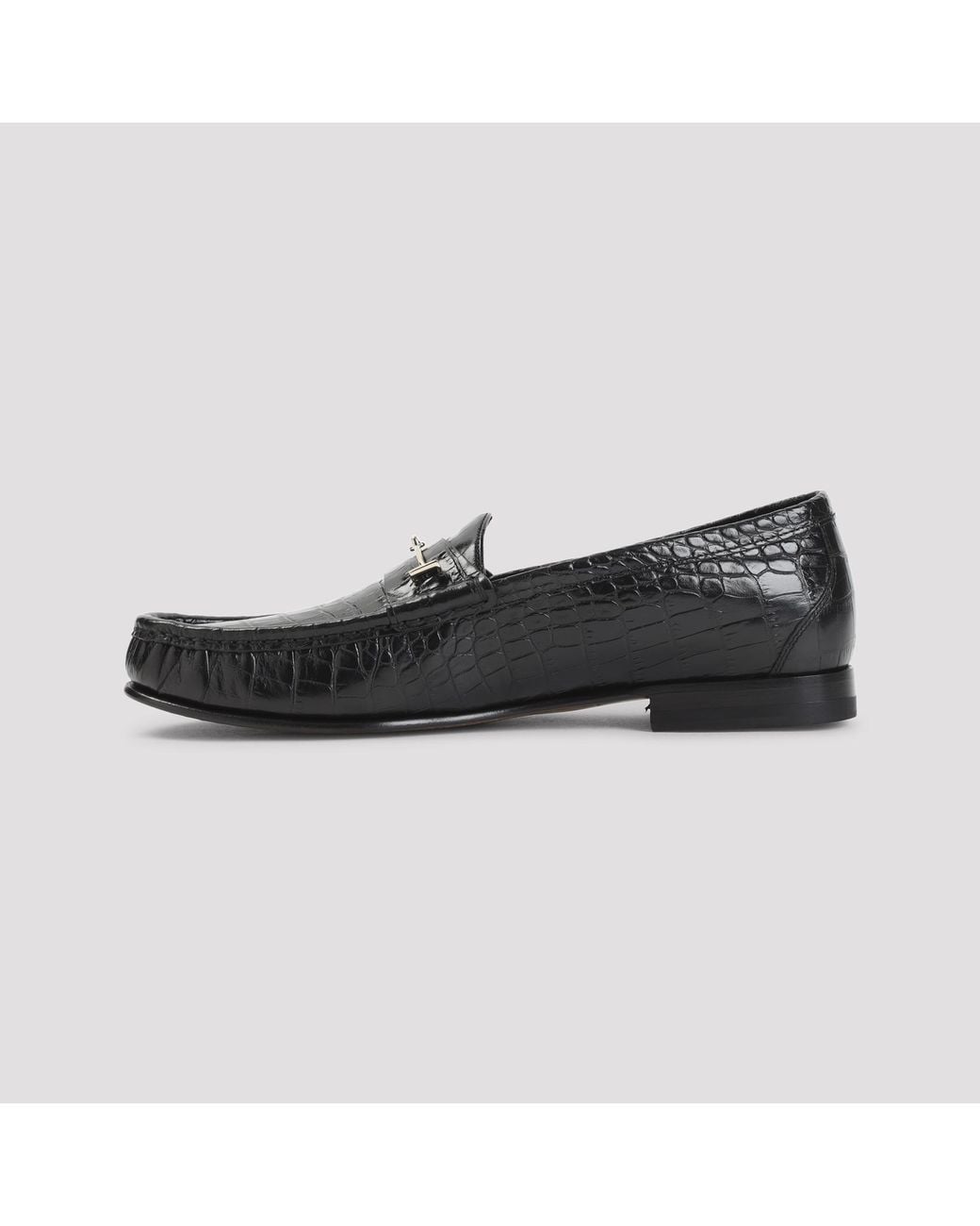Tom Ford Black Leather Loafer for men