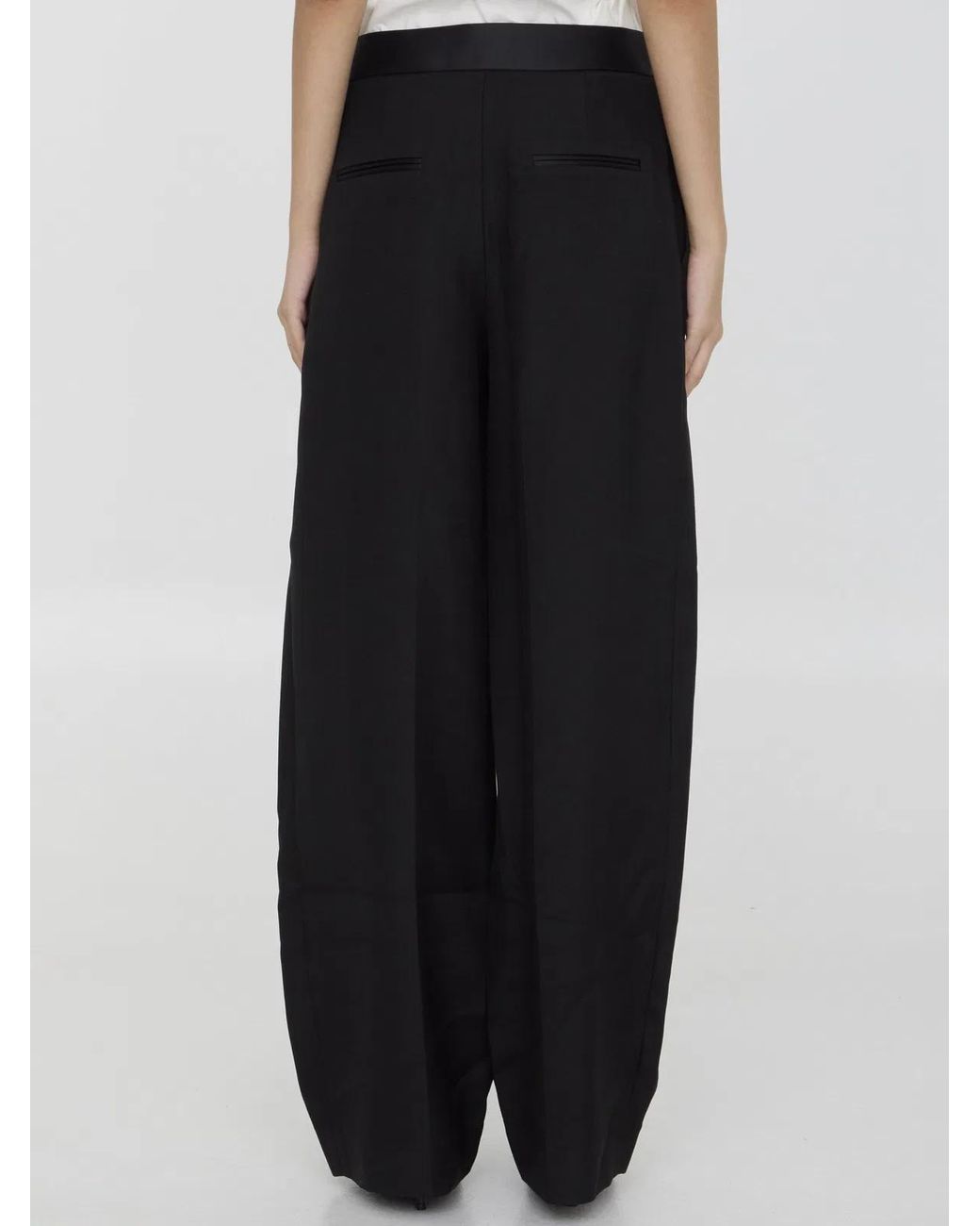 Khaite Black Marine Pants