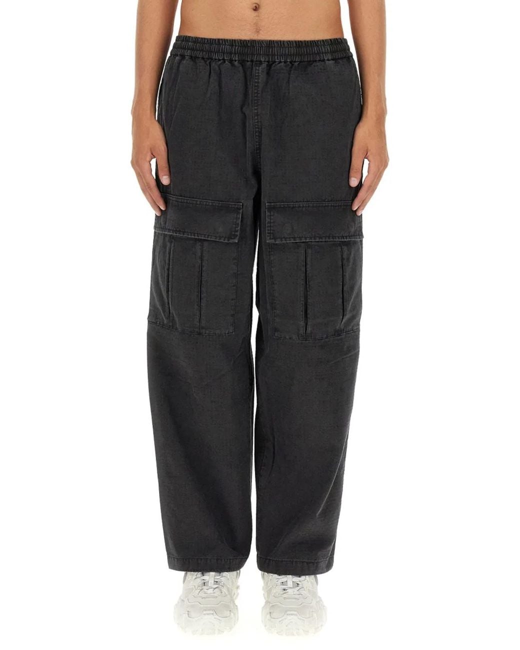 Acne Black Casual Pants For for men