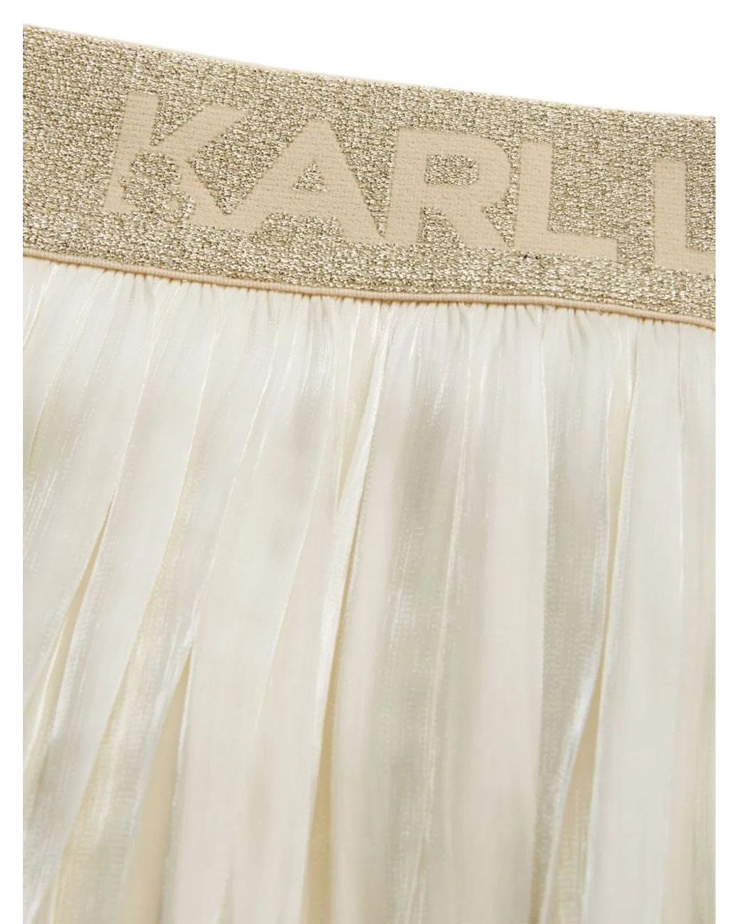 Karl Lagerfeld White Skirt