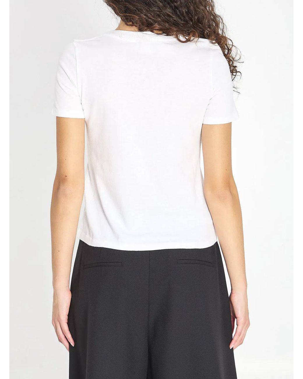 Chloé White Classic Printed T-Shirt