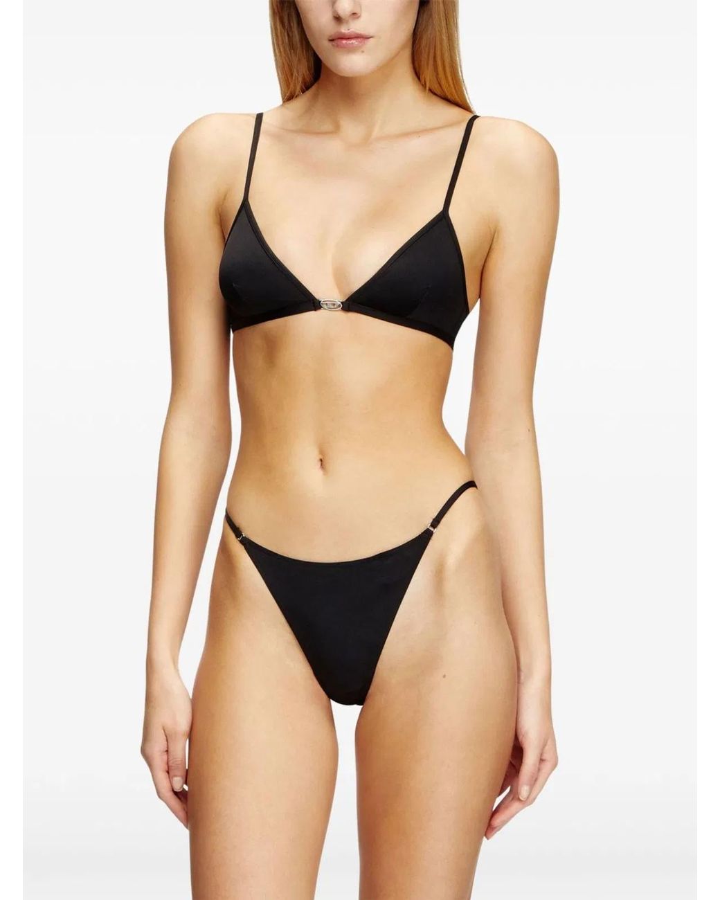 DIESEL Black Moondnm Bikini Top