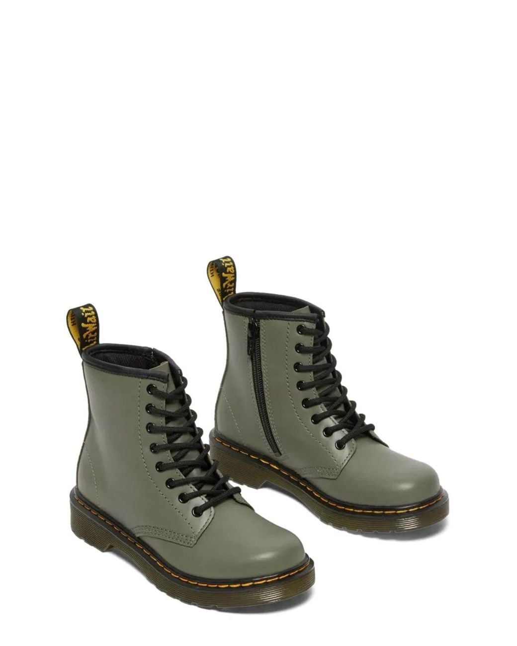 Dr. Martens Green Dr Martens Lace Boots 1460