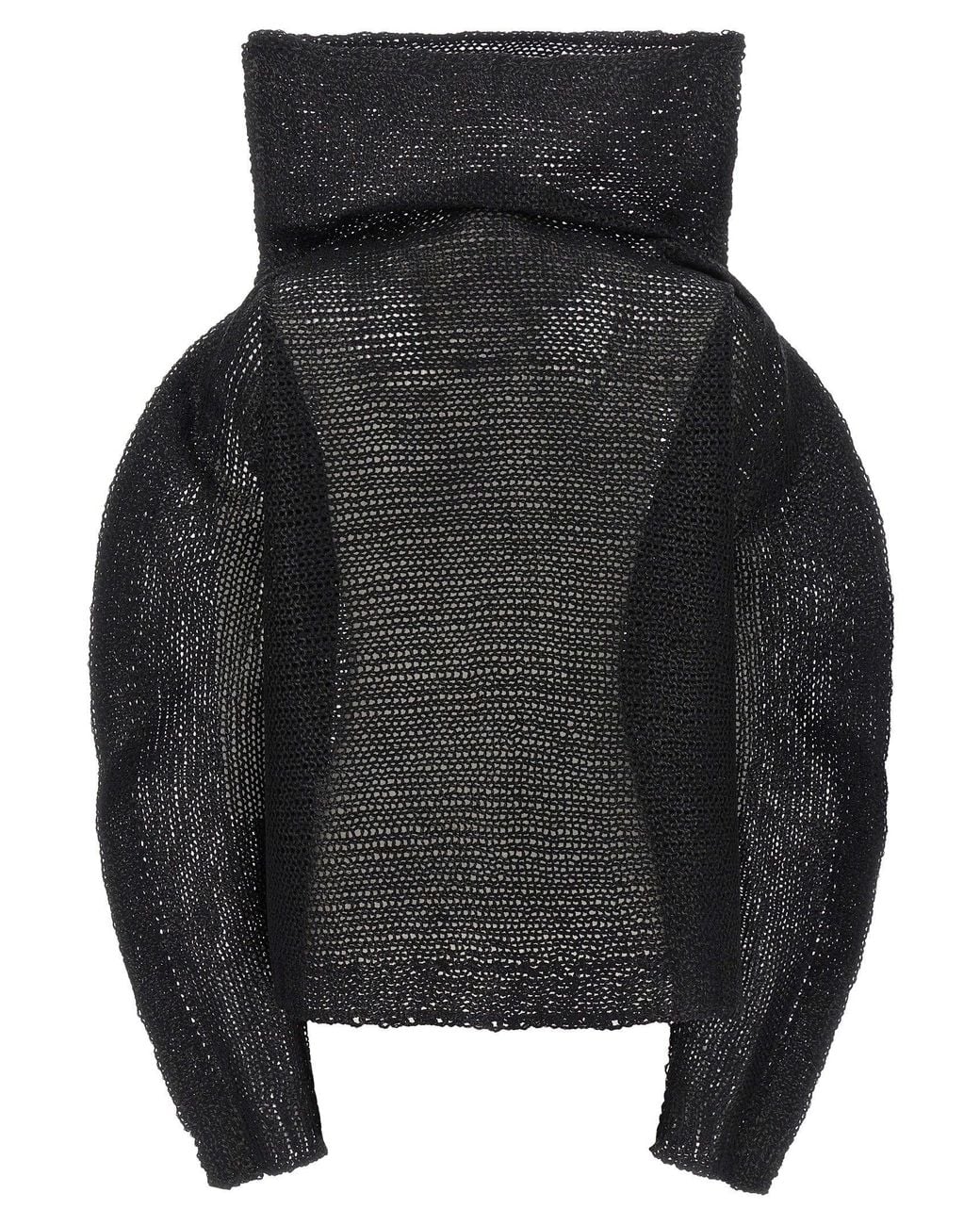 Issey Miyake Black Panini' Top