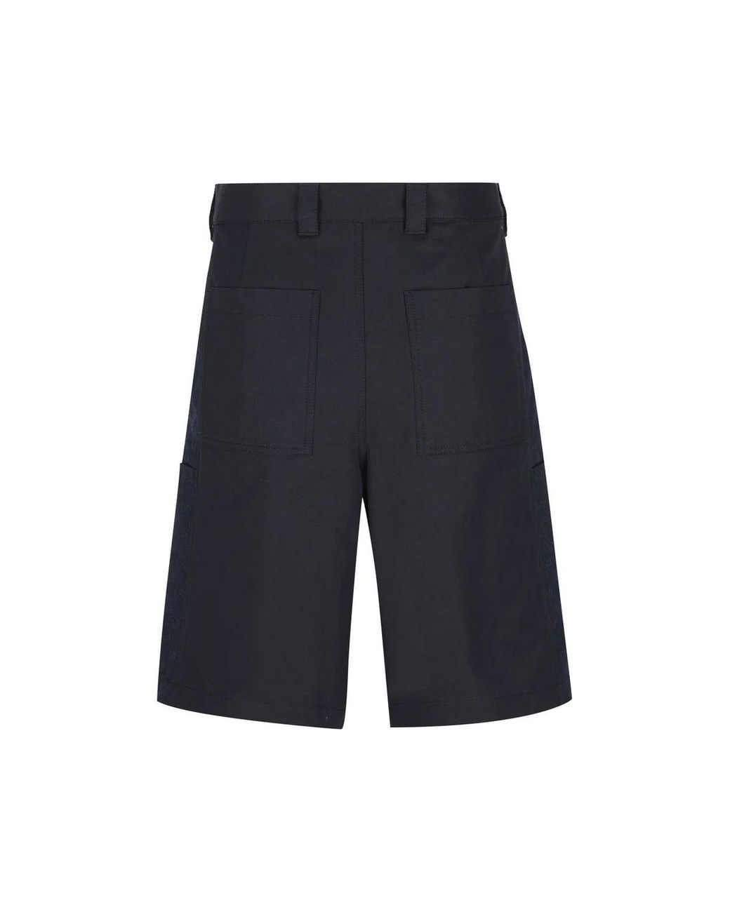 Gucci Blue Cotton Shorts for men