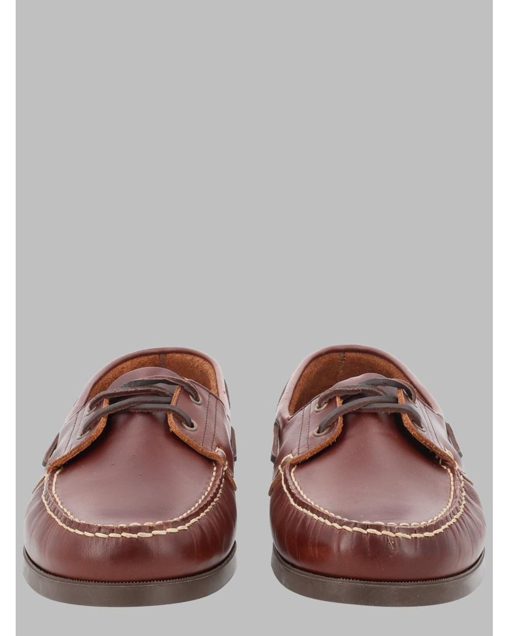 Paraboot Brown Mocassino "Barth" for men