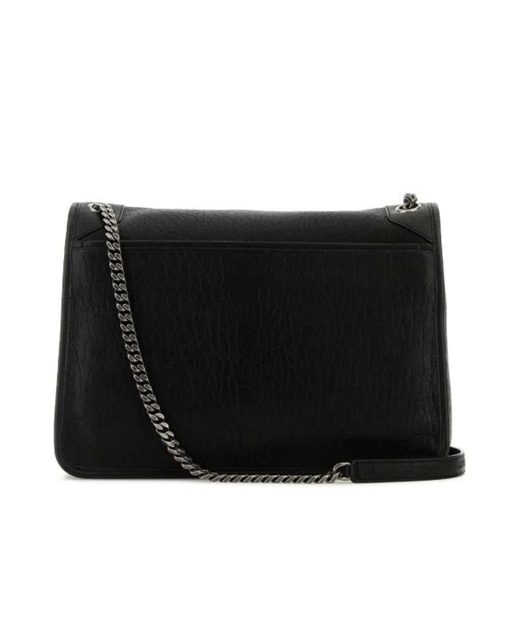 Saint Laurent Black Leather Large Niki Bag