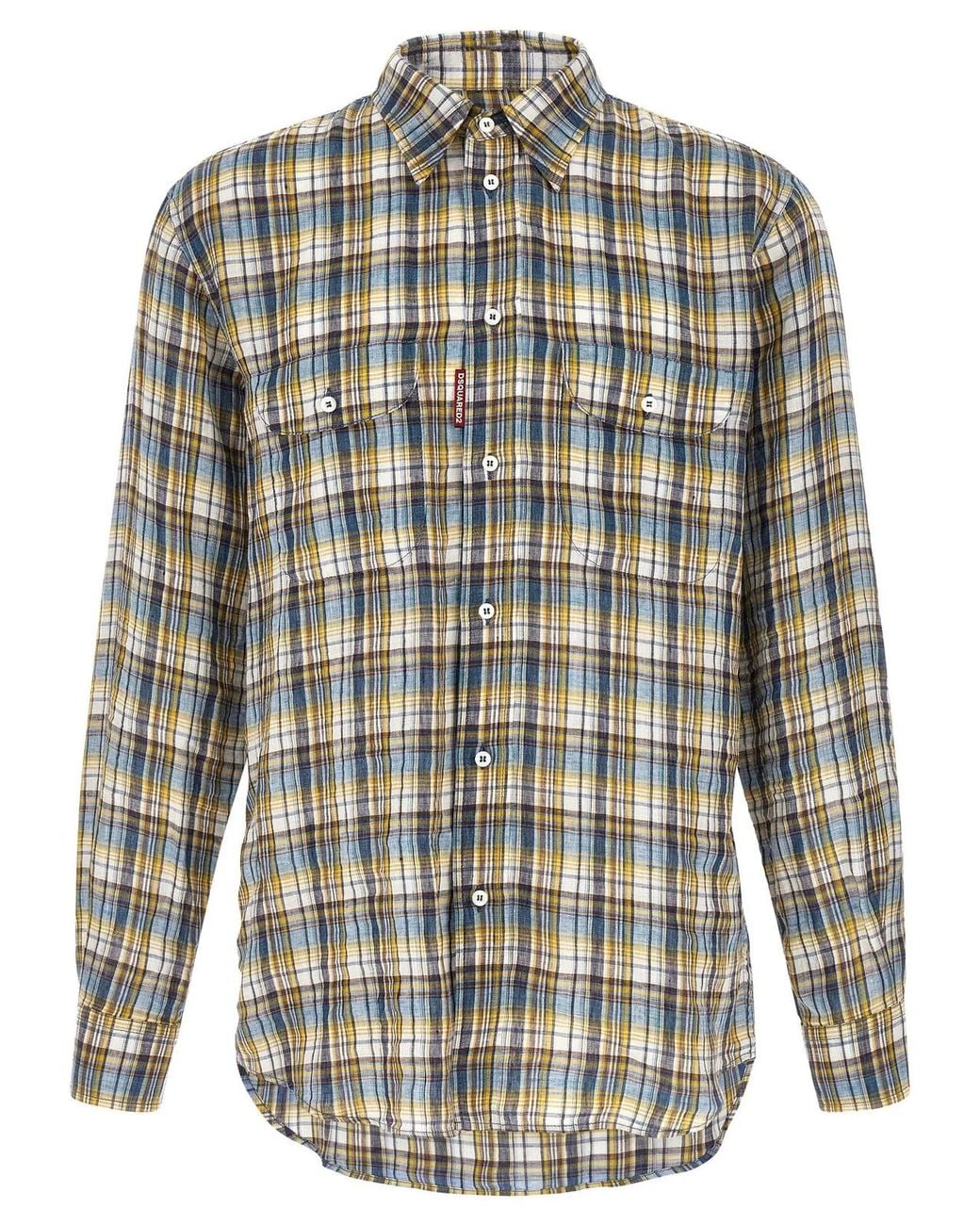 DSquared² Multicolor 'Canadian Vintage' Shirt for men