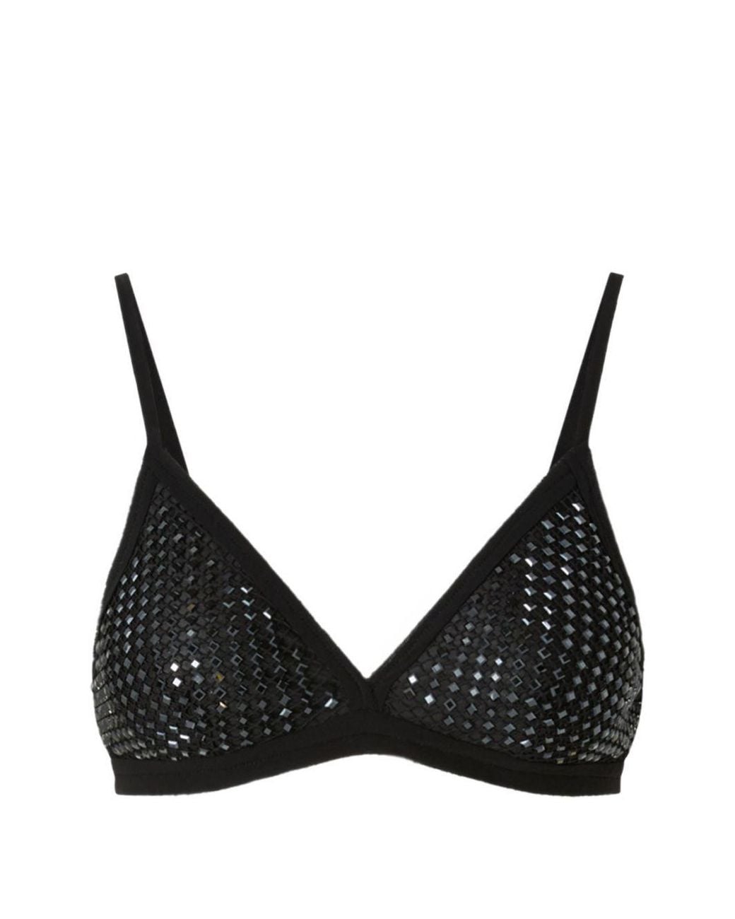 Pinko Black Viscose Elastane Top