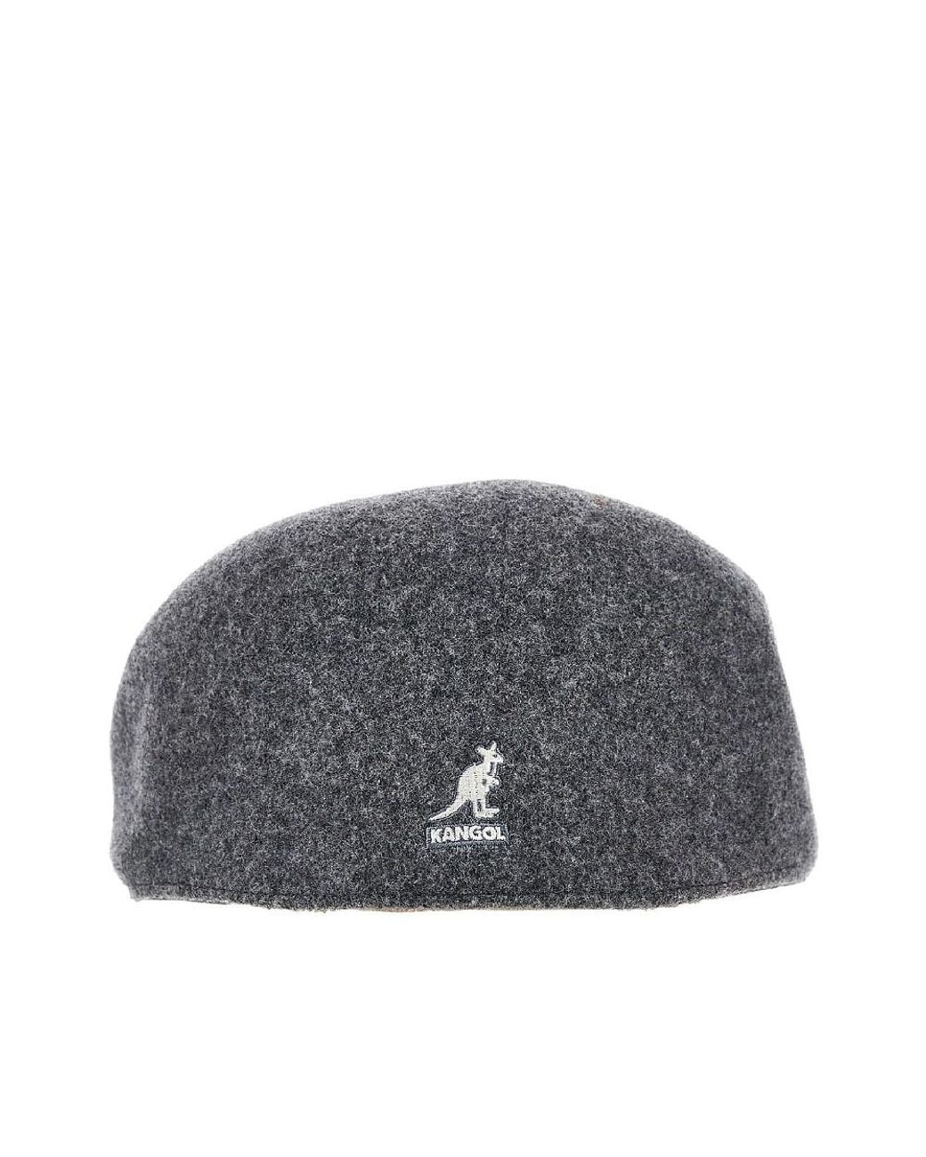 Kangol Gray Clery Wool Cap for men