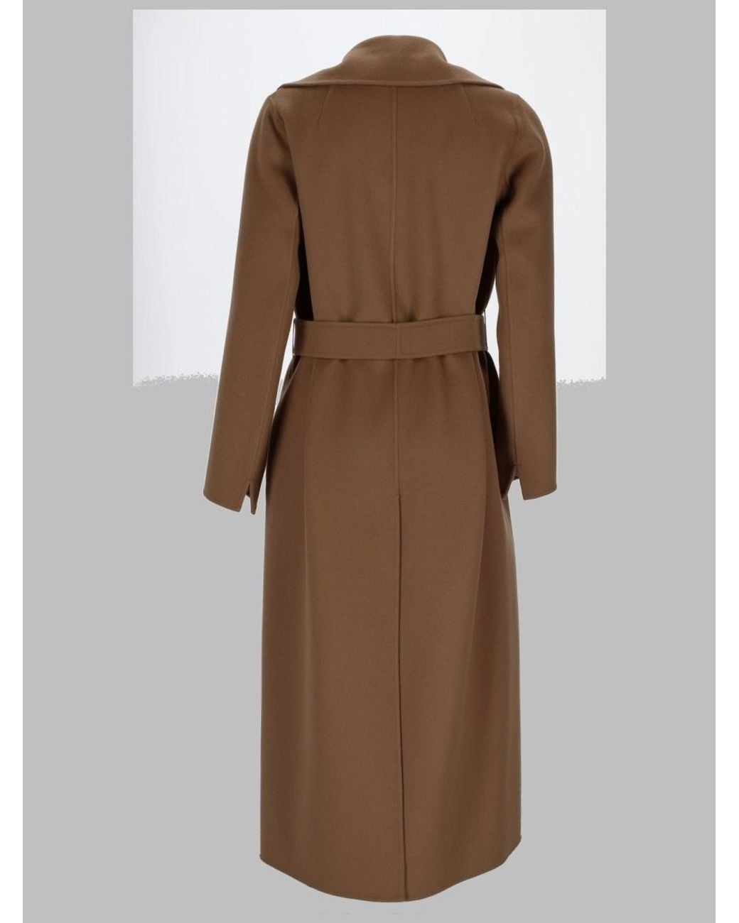 Max Mara Brown S Max Mara Cappotto A Vestaglia