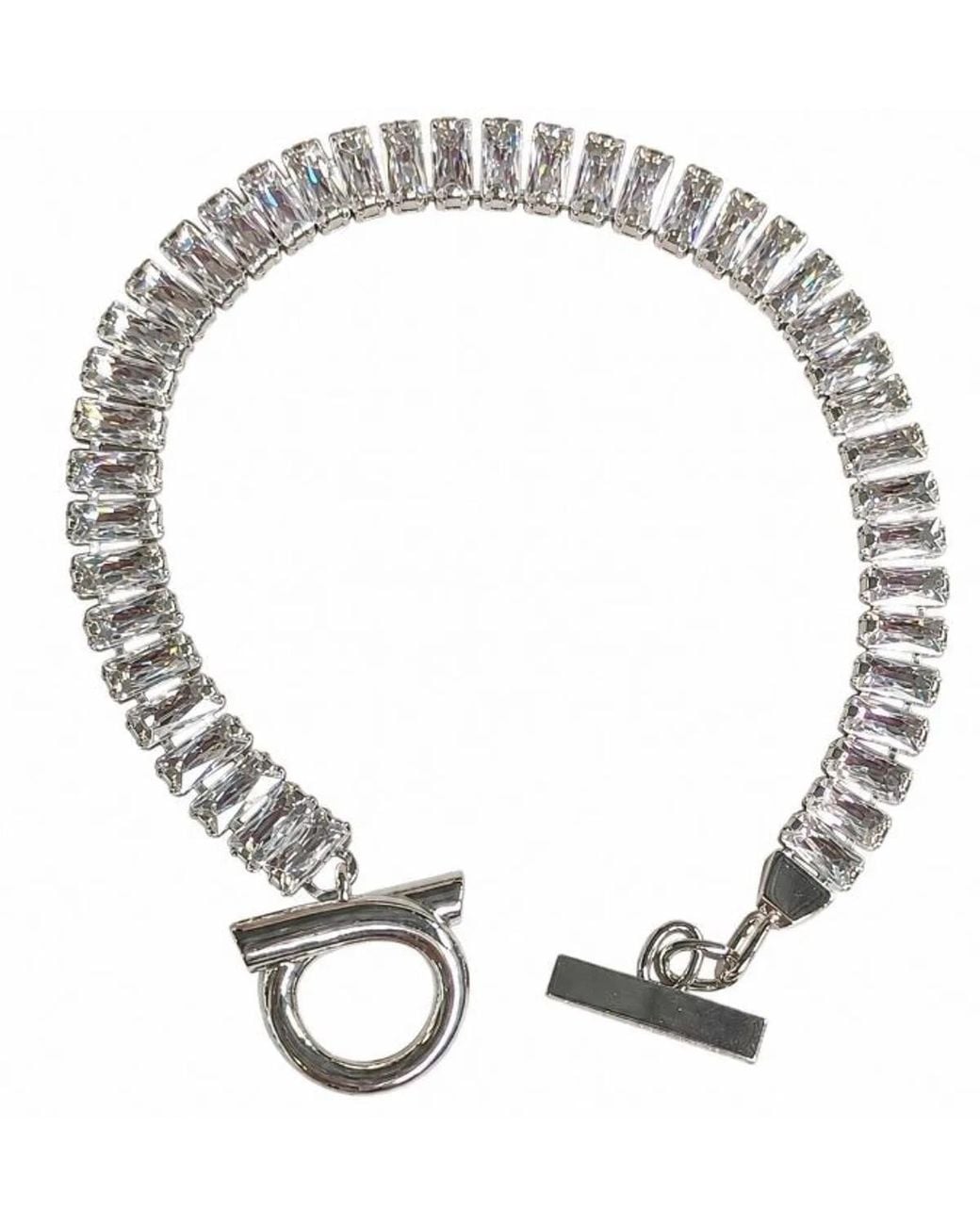 Ferragamo White Brass Jewelry