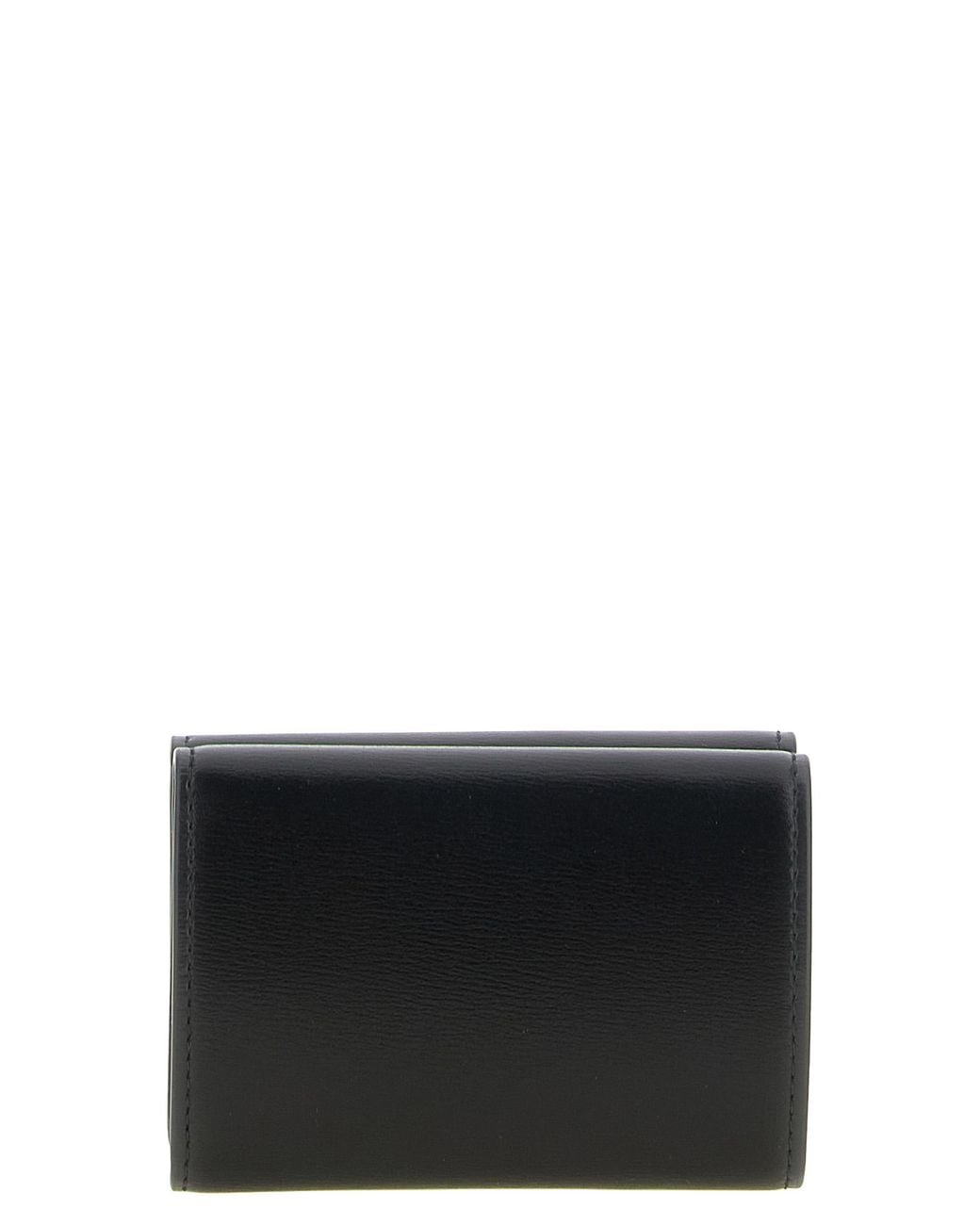 Jil Sander Black 'Cannolo' Mini Wallet