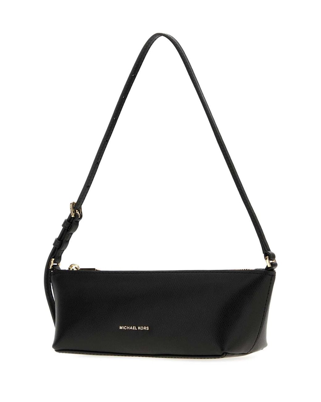 MICHAEL Michael Kors Black Mini Leather Pocket Crossbody Pouch