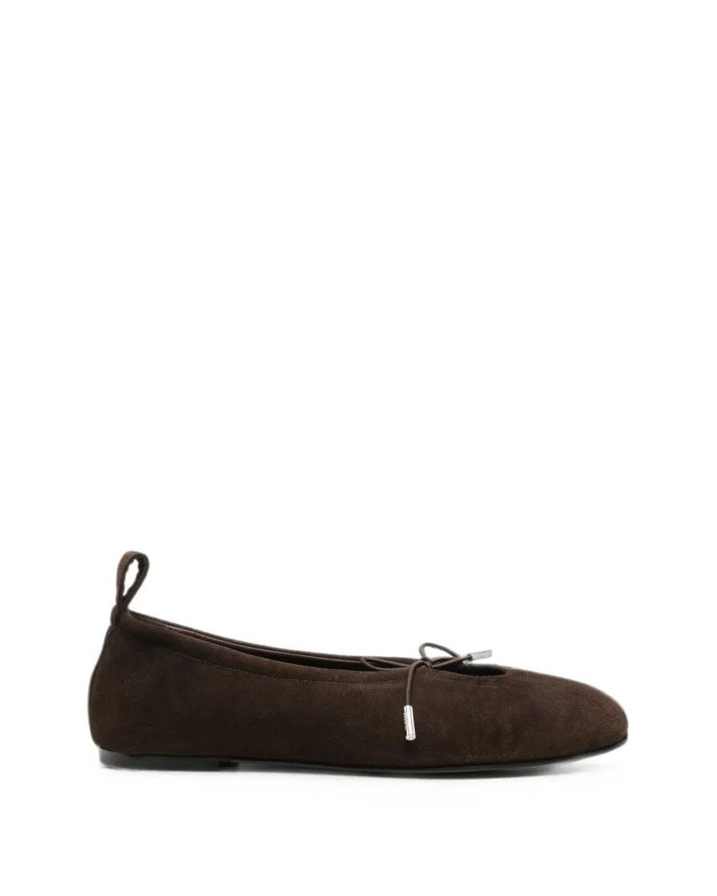 Alohas Black "Rosalind" Leather Ballet Flats