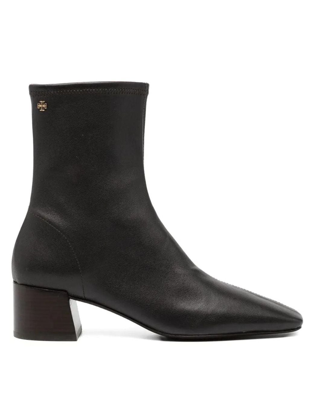 Tory Burch Black Stretch Ankle Boot 45Mm