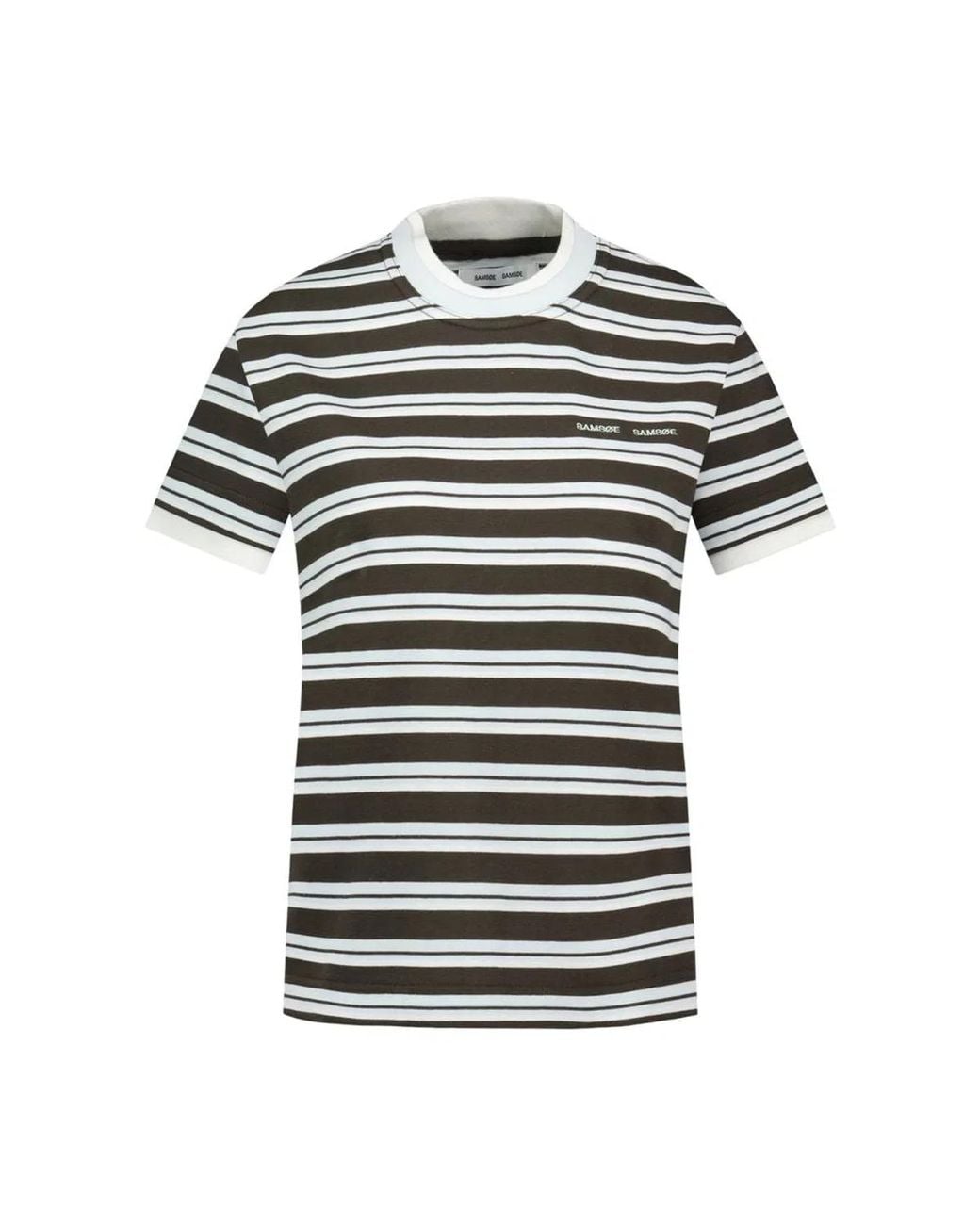 Samsøe & Samsøe Black Sacamina Ss T-Shirt