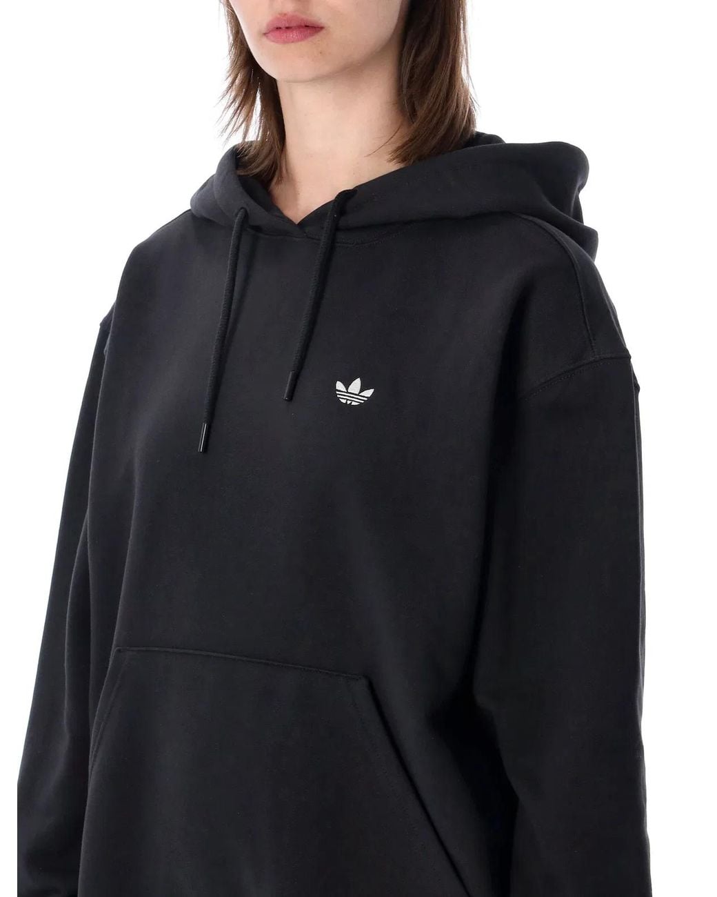 Adidas Originals Black Essentials Oversized Hoodie