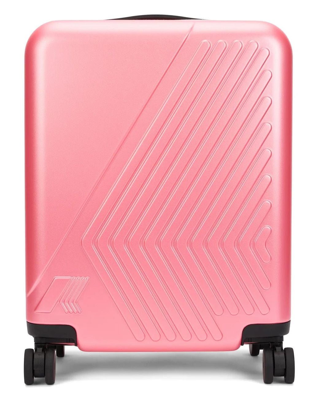 K-Way Pink Rigid Trolley Eudoxie for men