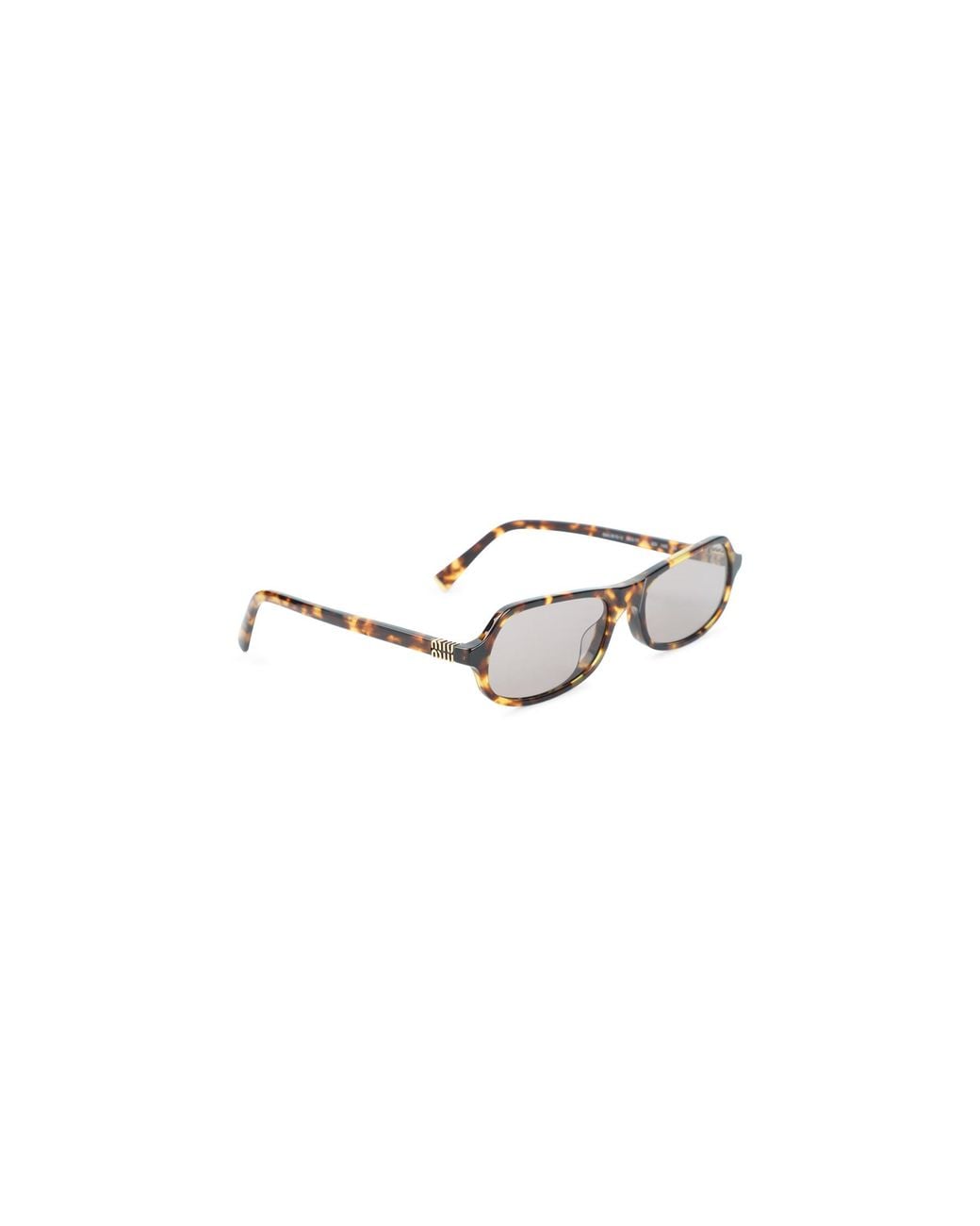 Miu Miu Metallic Acetate Sunglasses