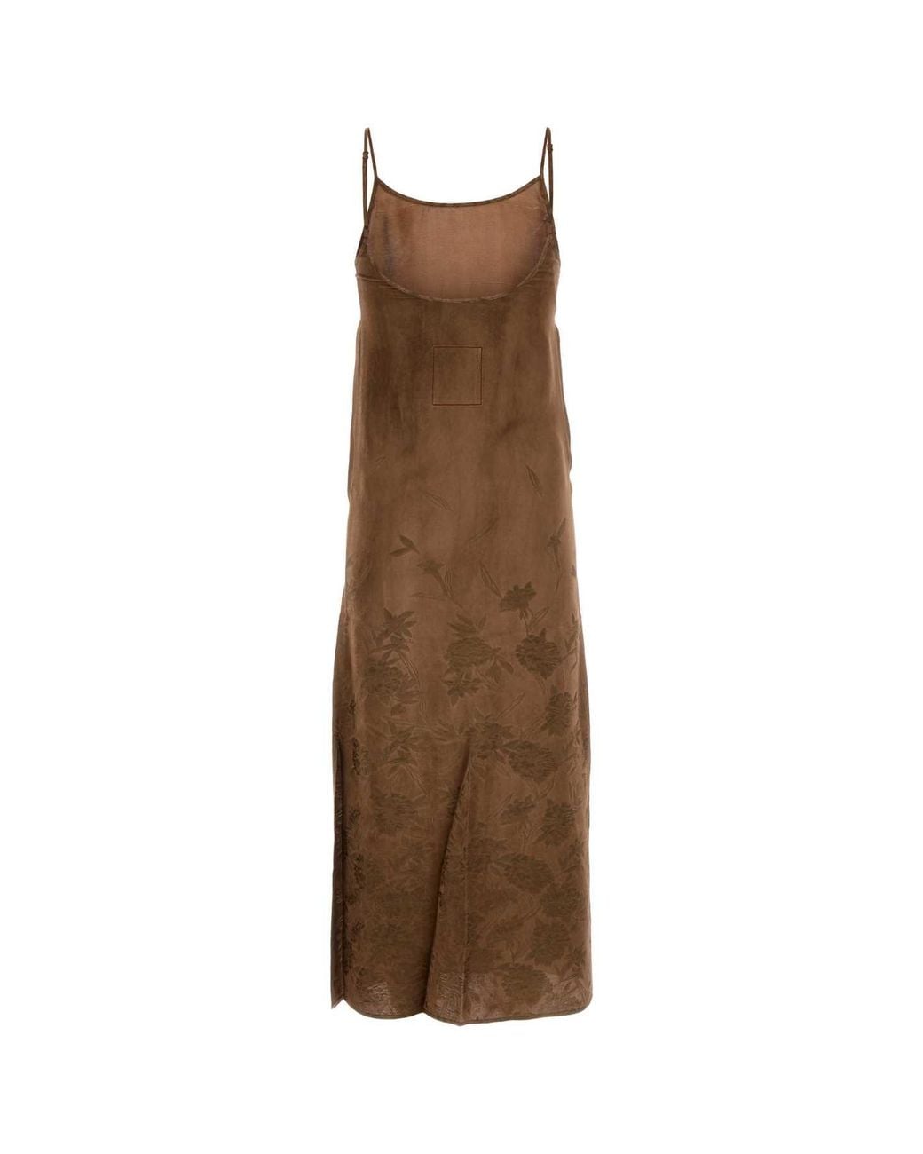 Uma Wang Brown Anaya Mini Dress