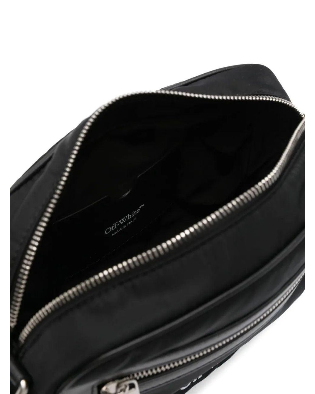 Off-White c/o Virgil Abloh Black Core Camera Mini Handbag for men