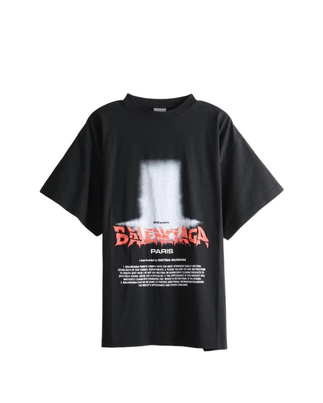 BALENCIAGA ニコラ期 紋章 Tシャツ archive フランス製 希少 Balenciaga The Door Graphic-Print T-Shirt in Black for Men | Lyst
