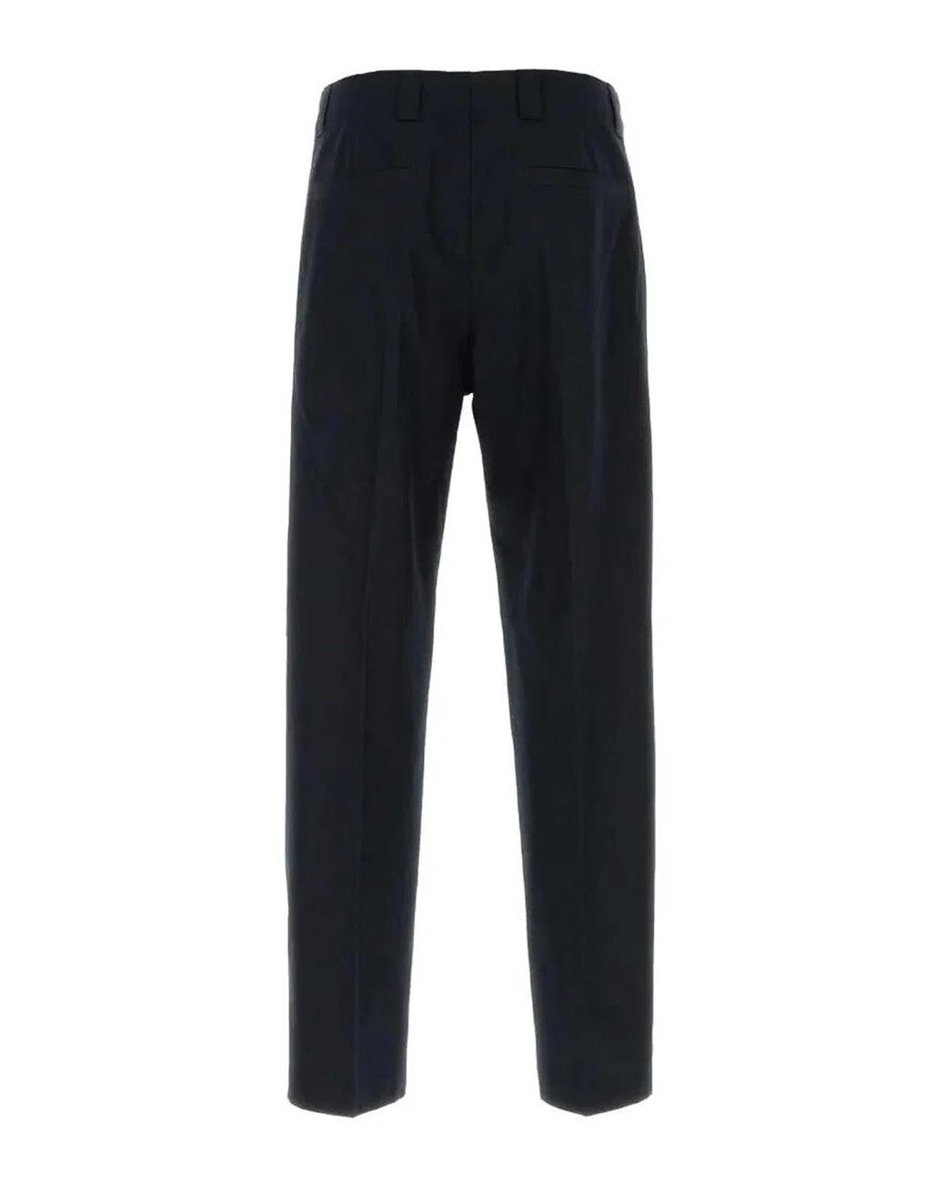 Gucci Blue Cotton Pants for men