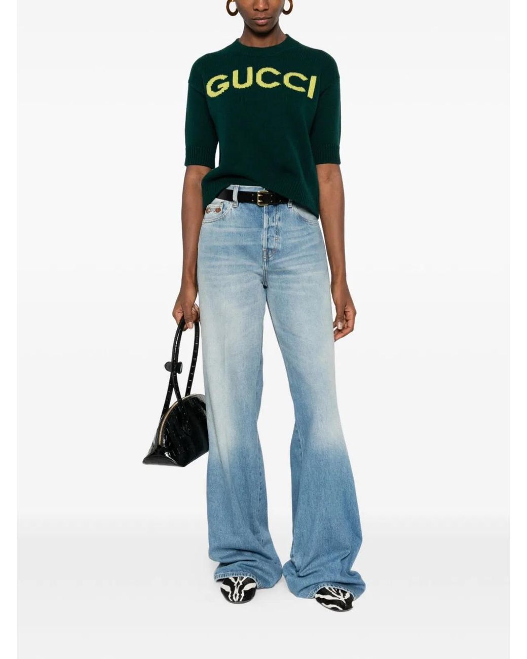 Gucci Blue Denim Cotton Jeans