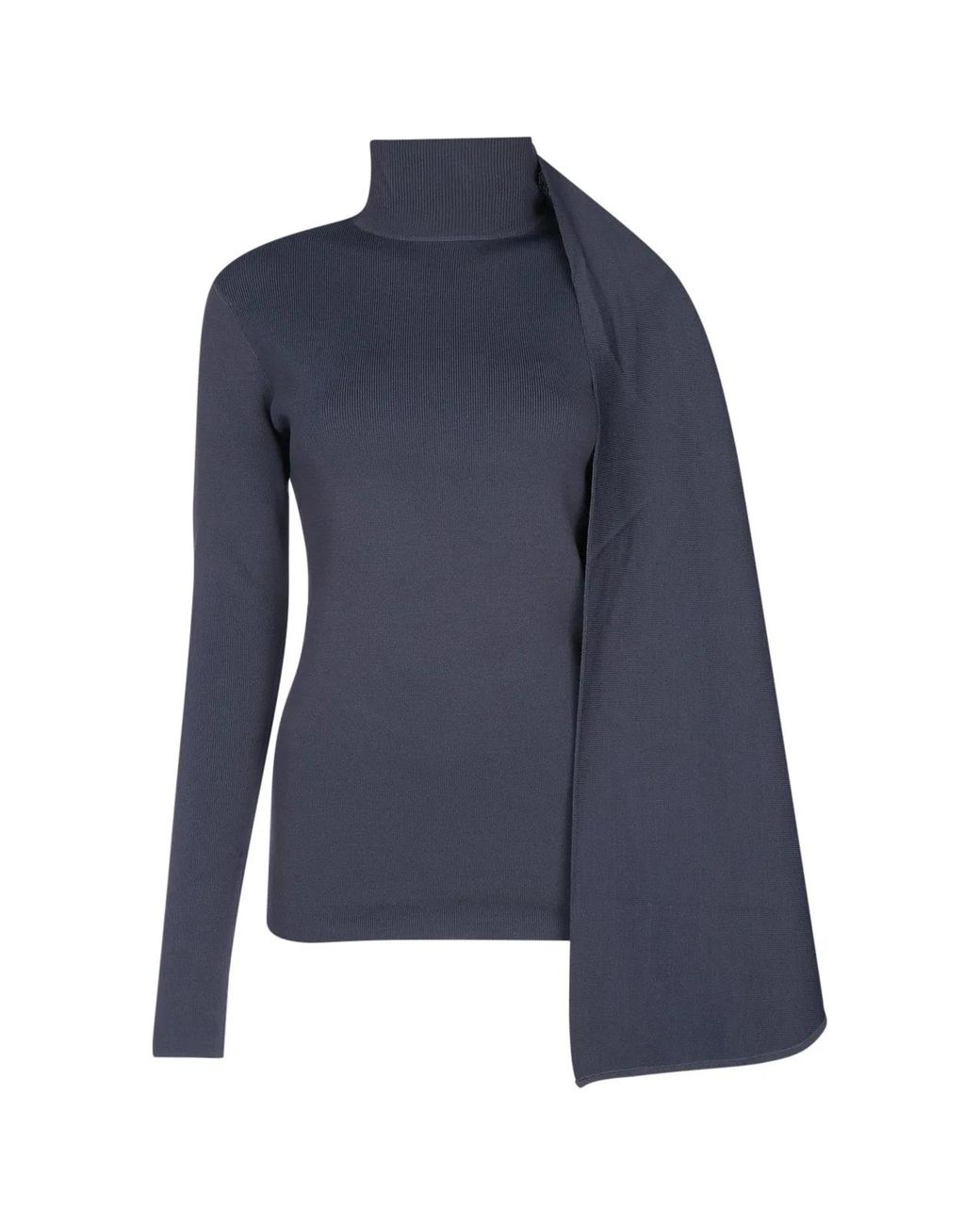 Entire studios Blue Wrap Sweater